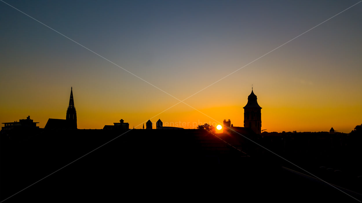 Skyline Sonnenungtergang