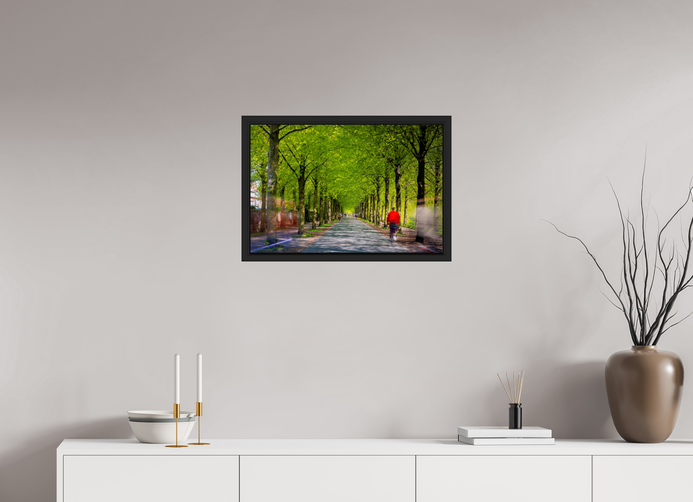 60 x 40 cm, Tokyo 20mm Schattenfuge 4mm Belebte Promenade