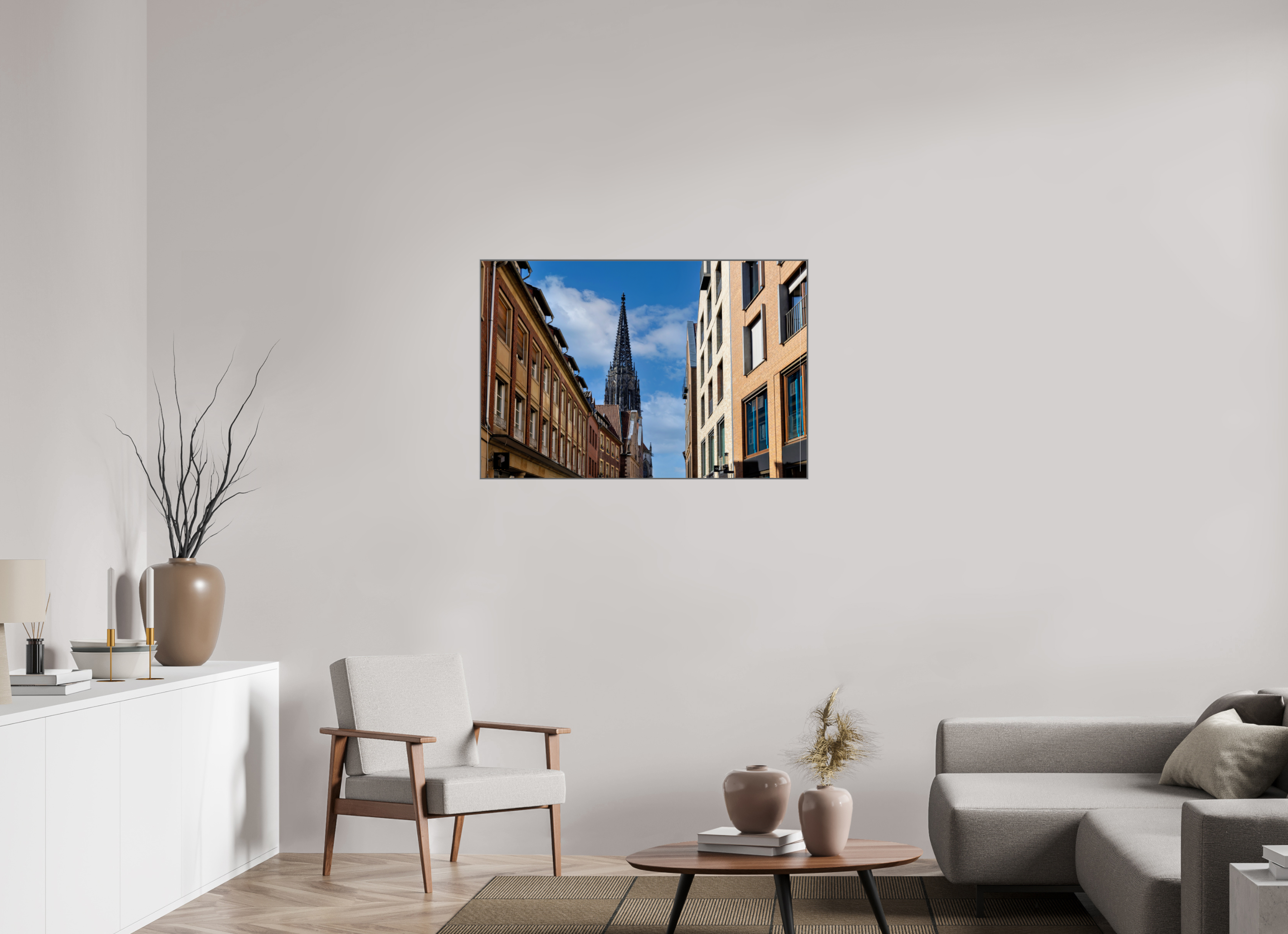 105 x 70 cm, Alurahmen 25mm Lamberti von Hörsterstr