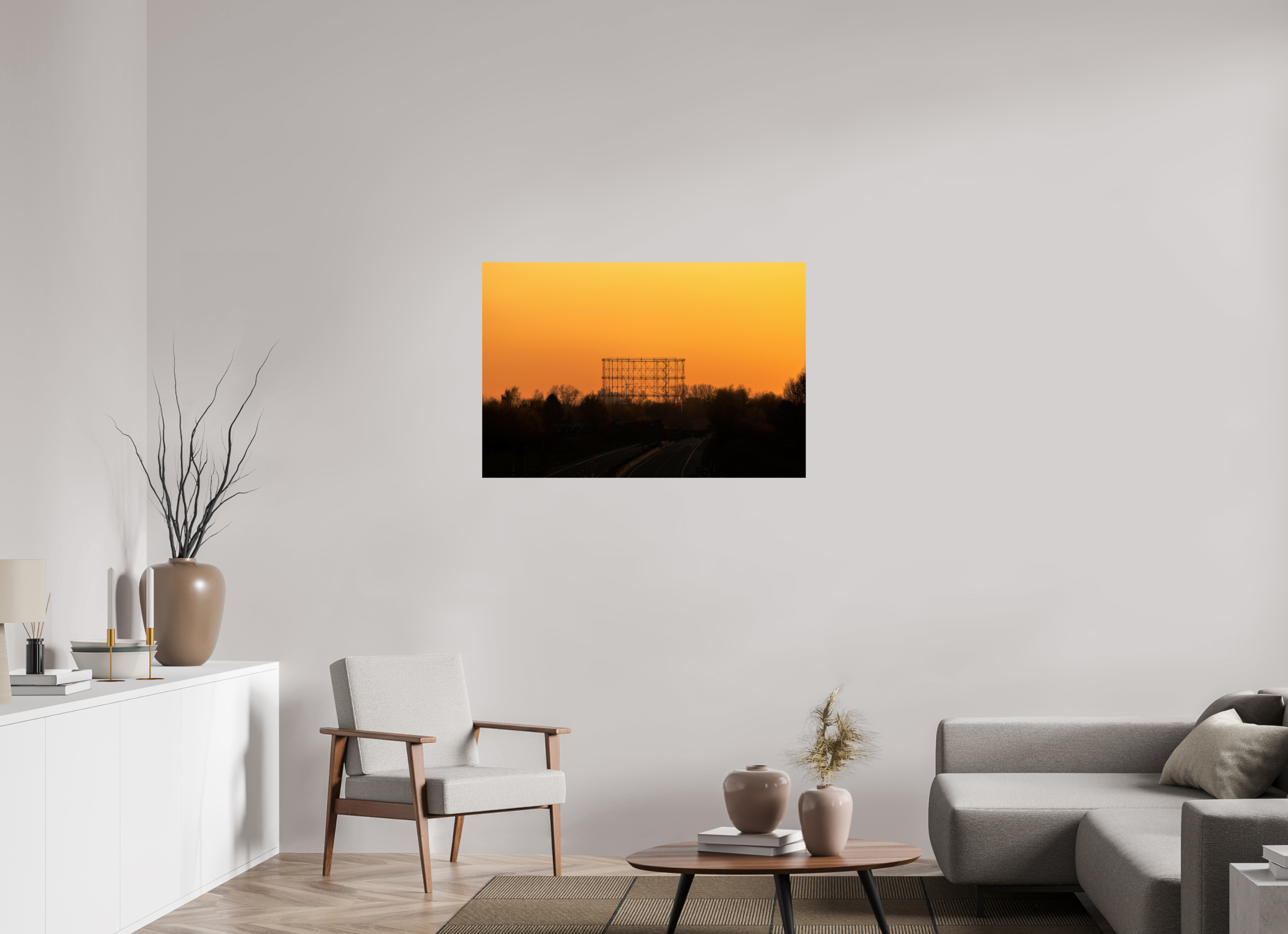 105 x 70 cm, Photo Print On Fuji Crystal DP II Der Gasometer