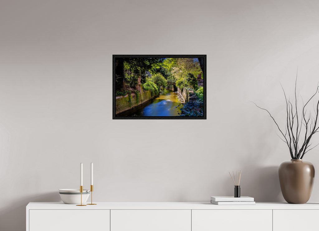 60 x 40 cm, Floater Frame AA Seitengang