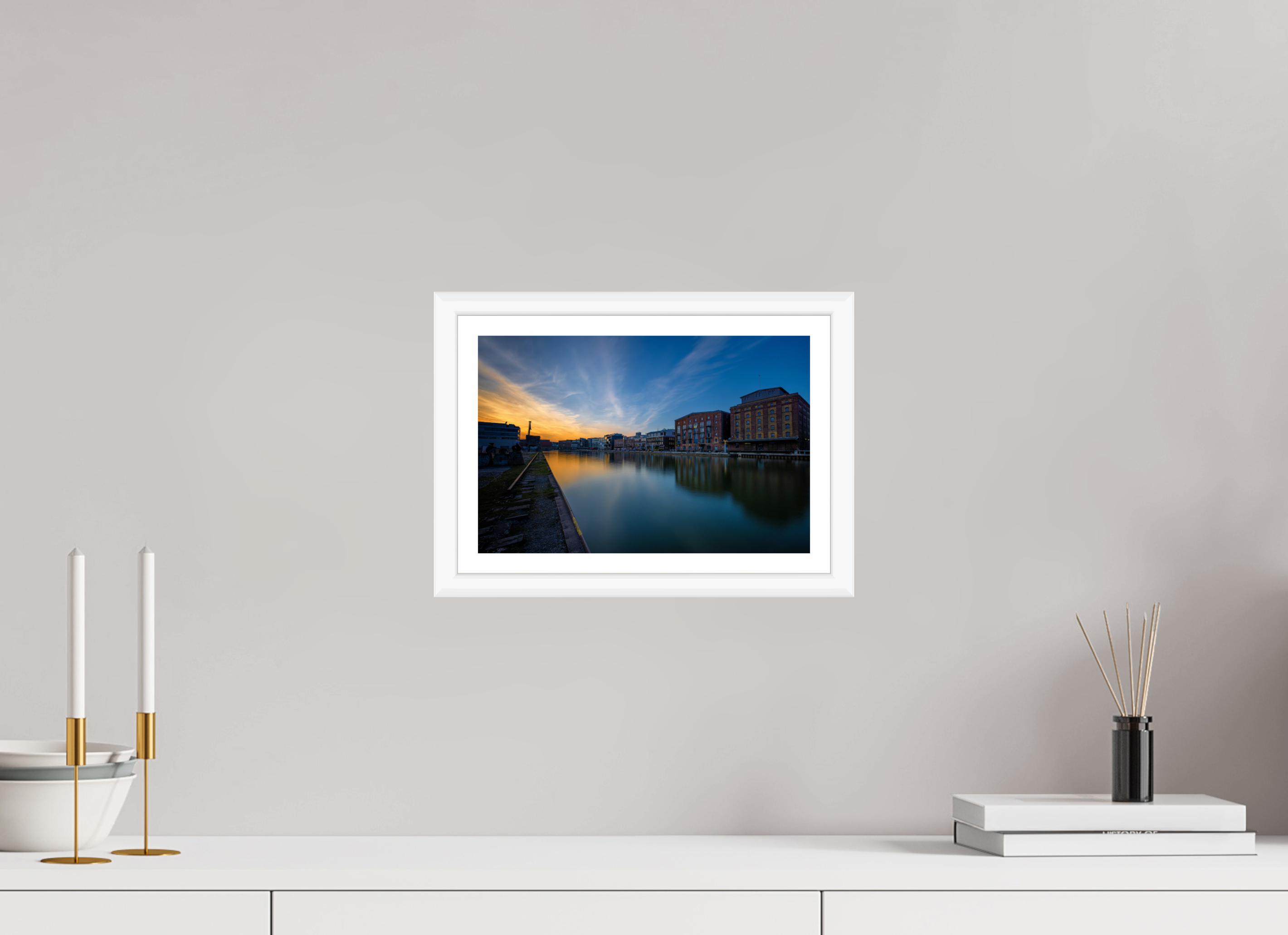 30 x 20 cm, Bern weiß und Rand Der Hafen im Überblick Teil 2