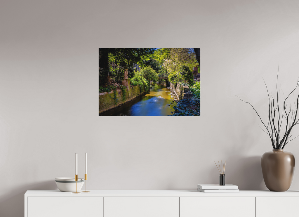 75 x 50 cm, Acrylglas Fine Art Pigmentdruck AA Seitengang