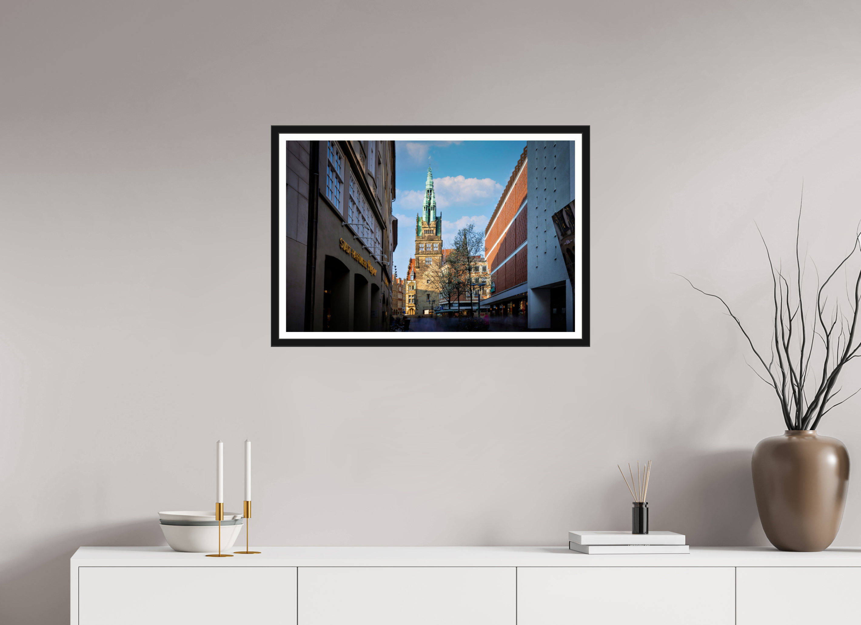 75 x 50 cm, Bern und Rand Der Stadthausturm