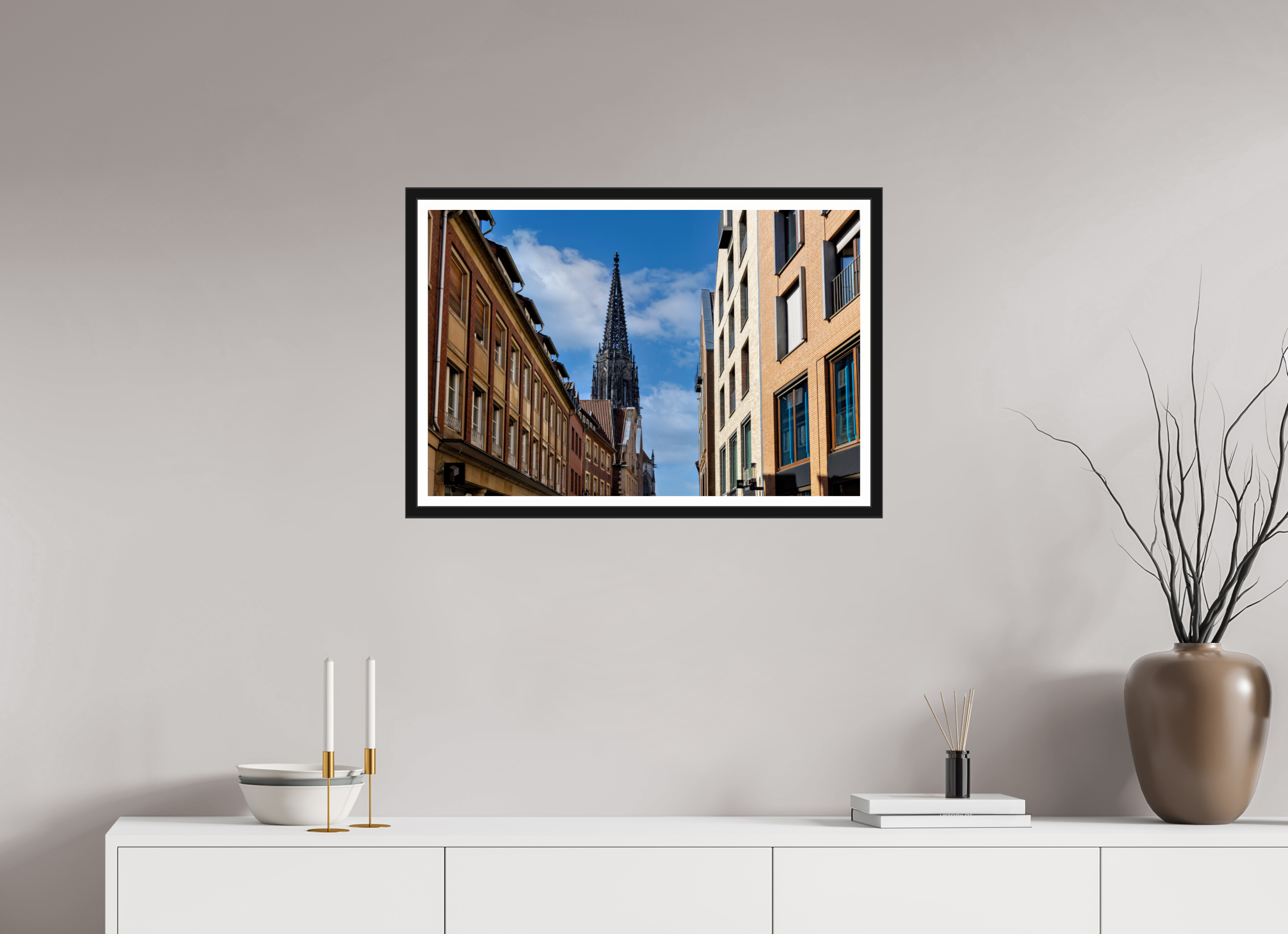 75 x 50 cm, Bern und Rand Lamberti von Hörsterstr
