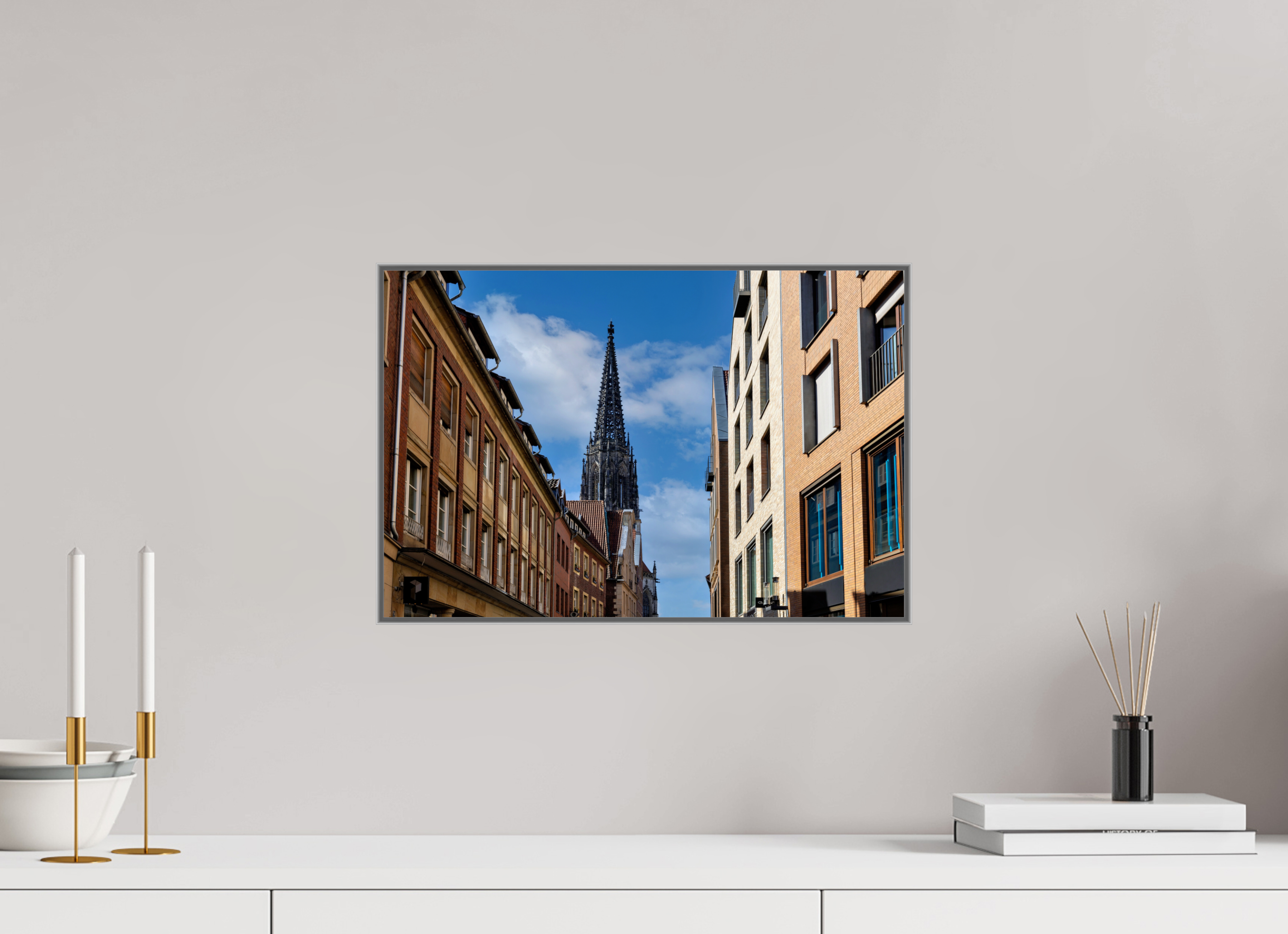 45 x 30 cm, Alurahmen 25mm Lamberti von Hörsterstr