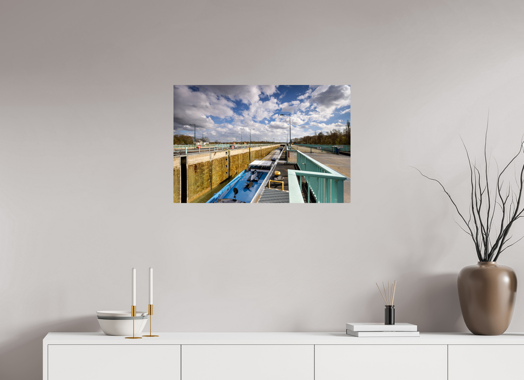 75 x 50 cm, Photo Print On Fuji Crystal DP II Die Schleuse