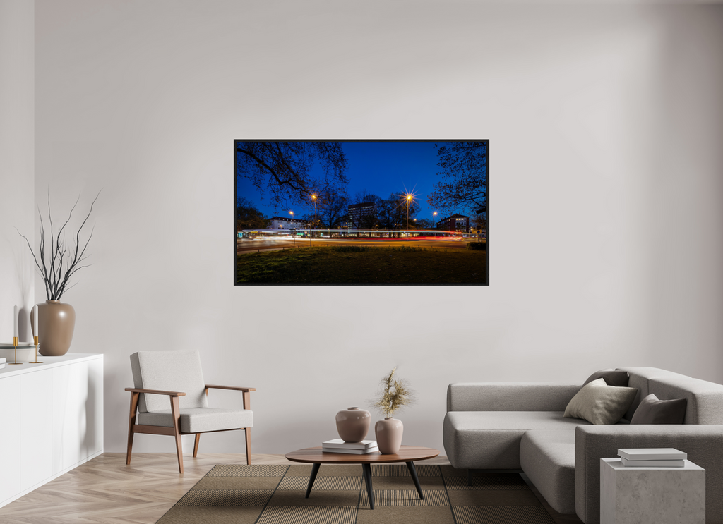 176 x 99 cm, Floater Frame Der Kreisel