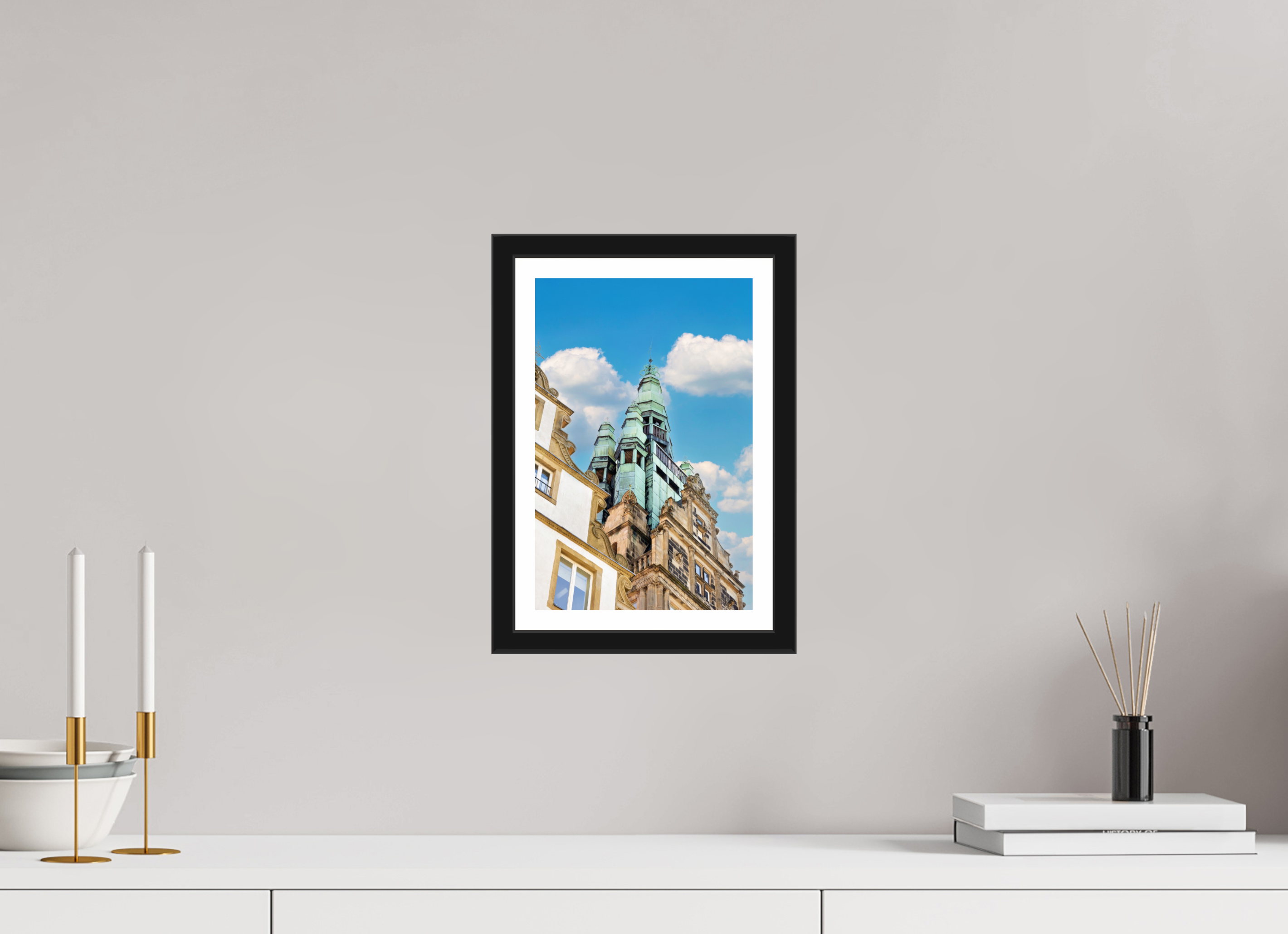 20 x 30 cm, Bern und Rand Der Stadthausturm im Hochformat
