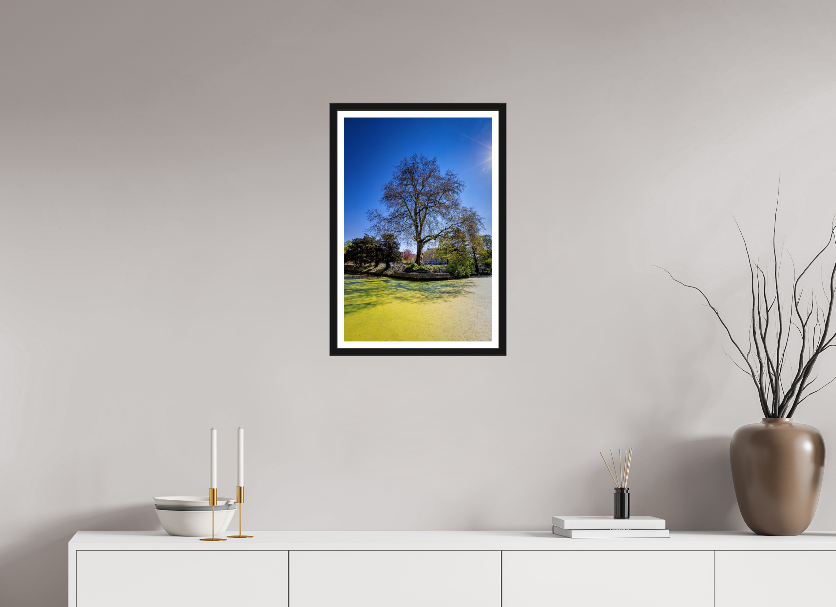40 x 60 cm, Bern und Rand Baum Enegelenschanze