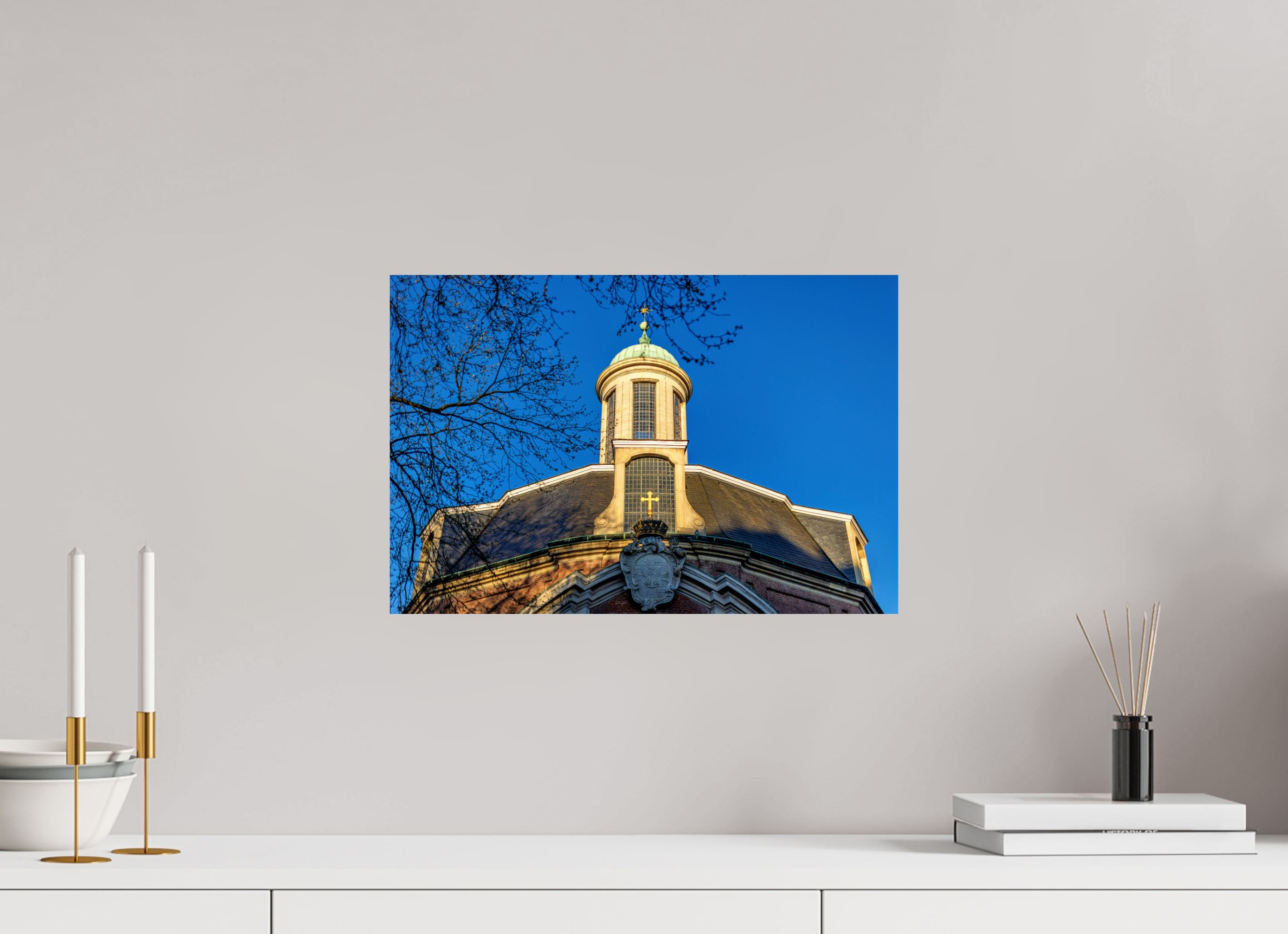 45 x 30 cm, Photo Print On Fuji Crystal DP II Clemeskirche