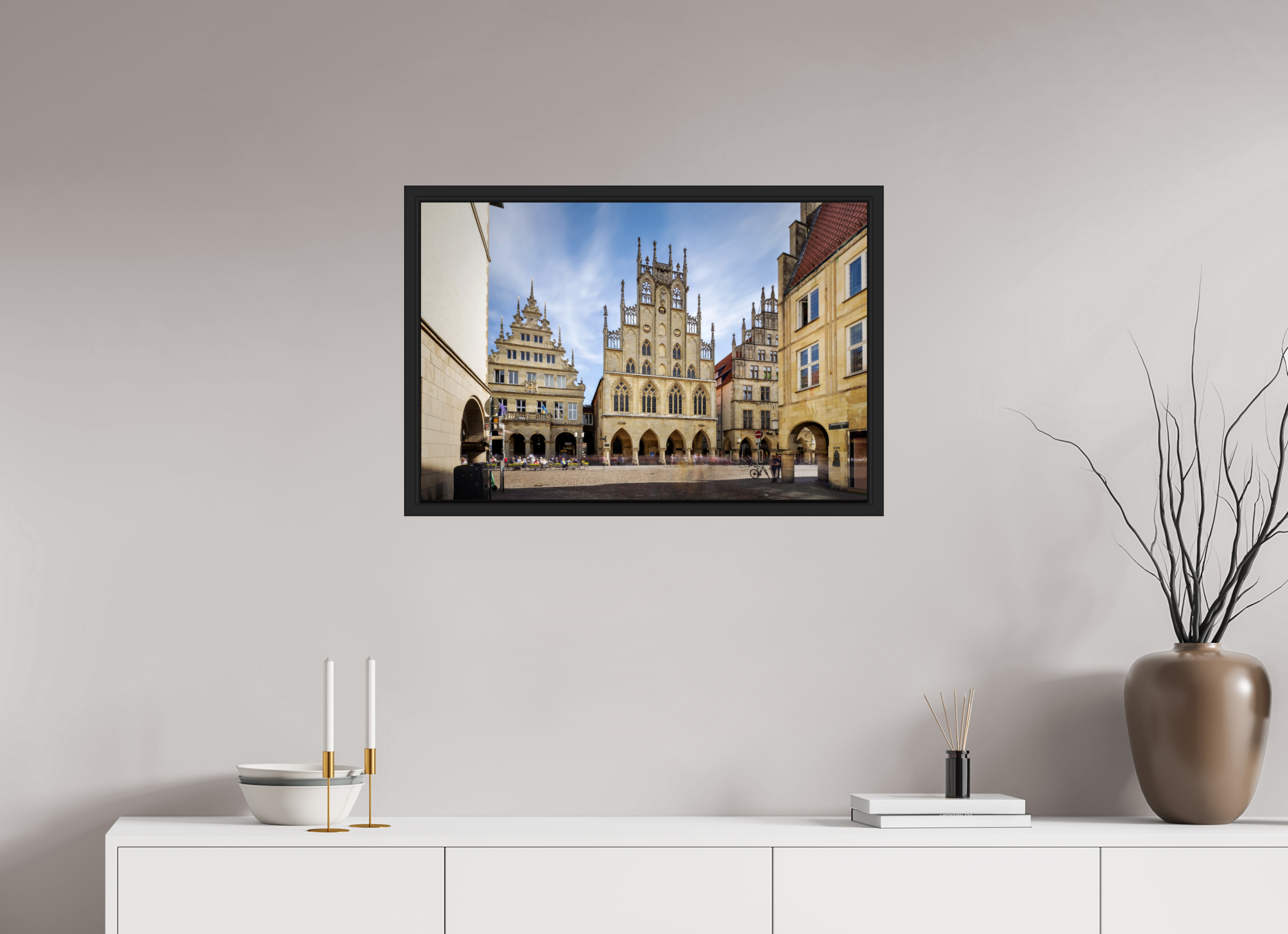 75 x 50 cm, Tokyo 20mm Schattenfuge 4mm Das Rathaus