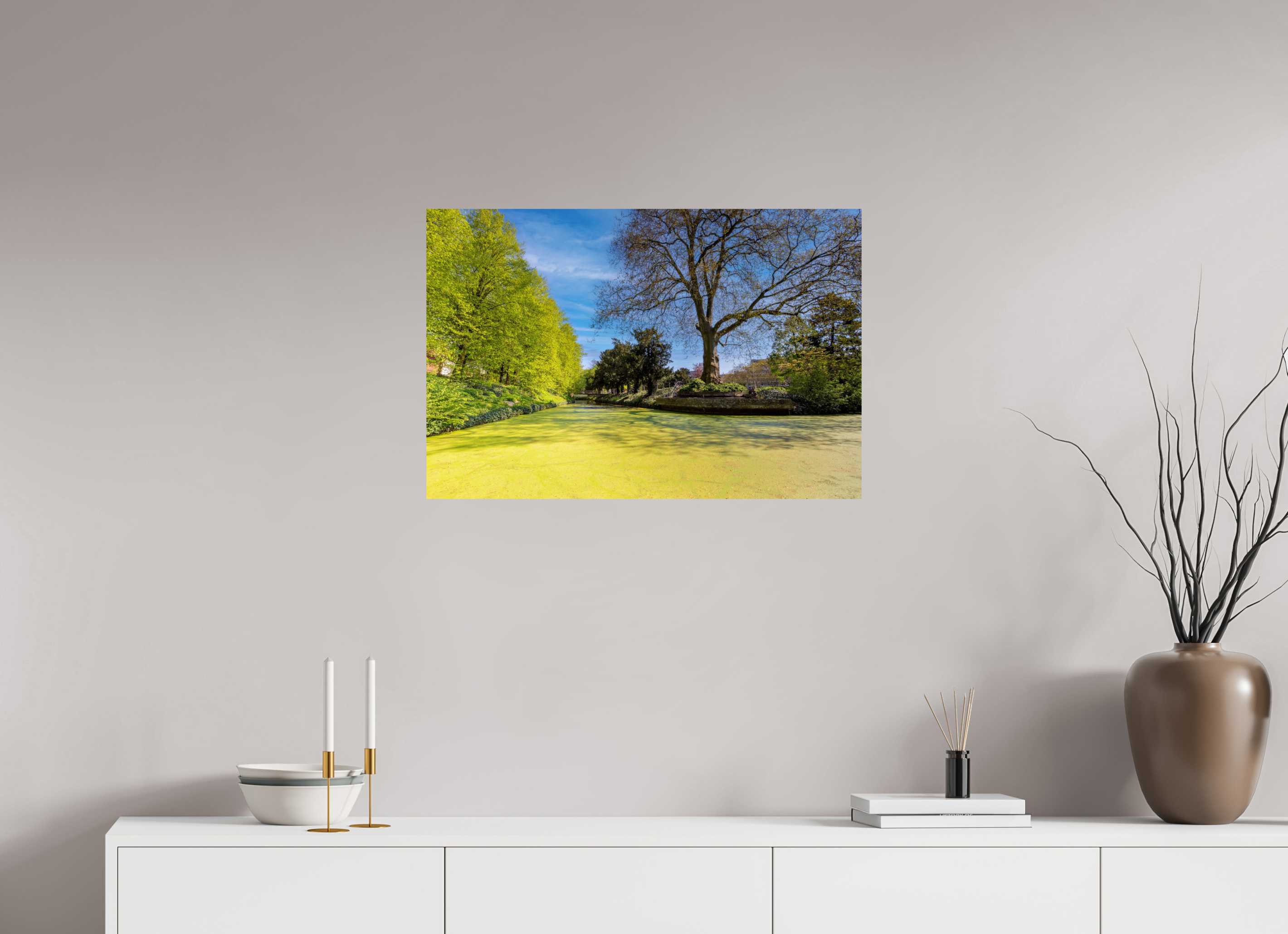 75 x 50 cm, Baryta - Fine Art Wassergraben