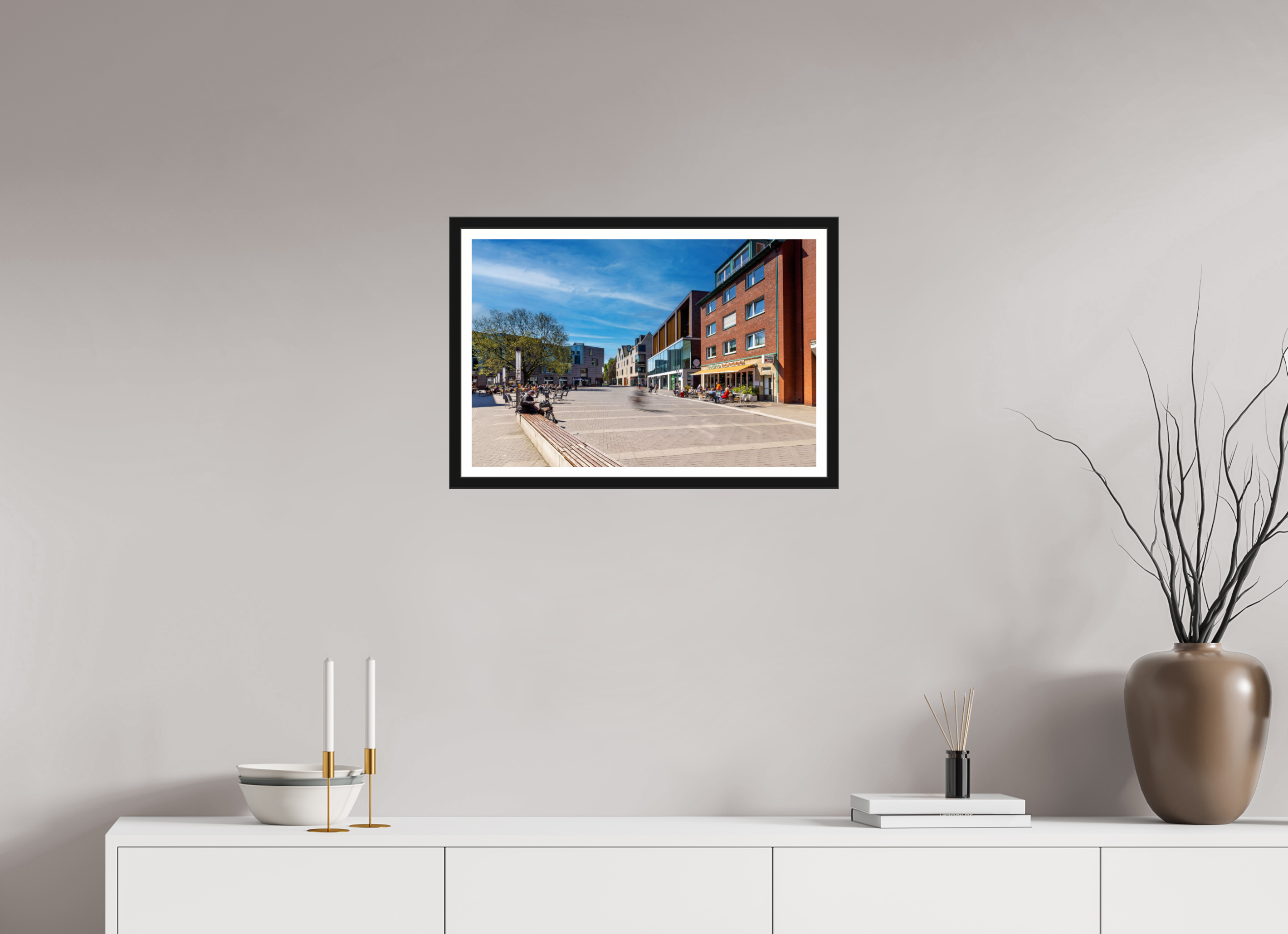 60 x 40 cm, Bern und Rand Stubengasse - Innenstadt