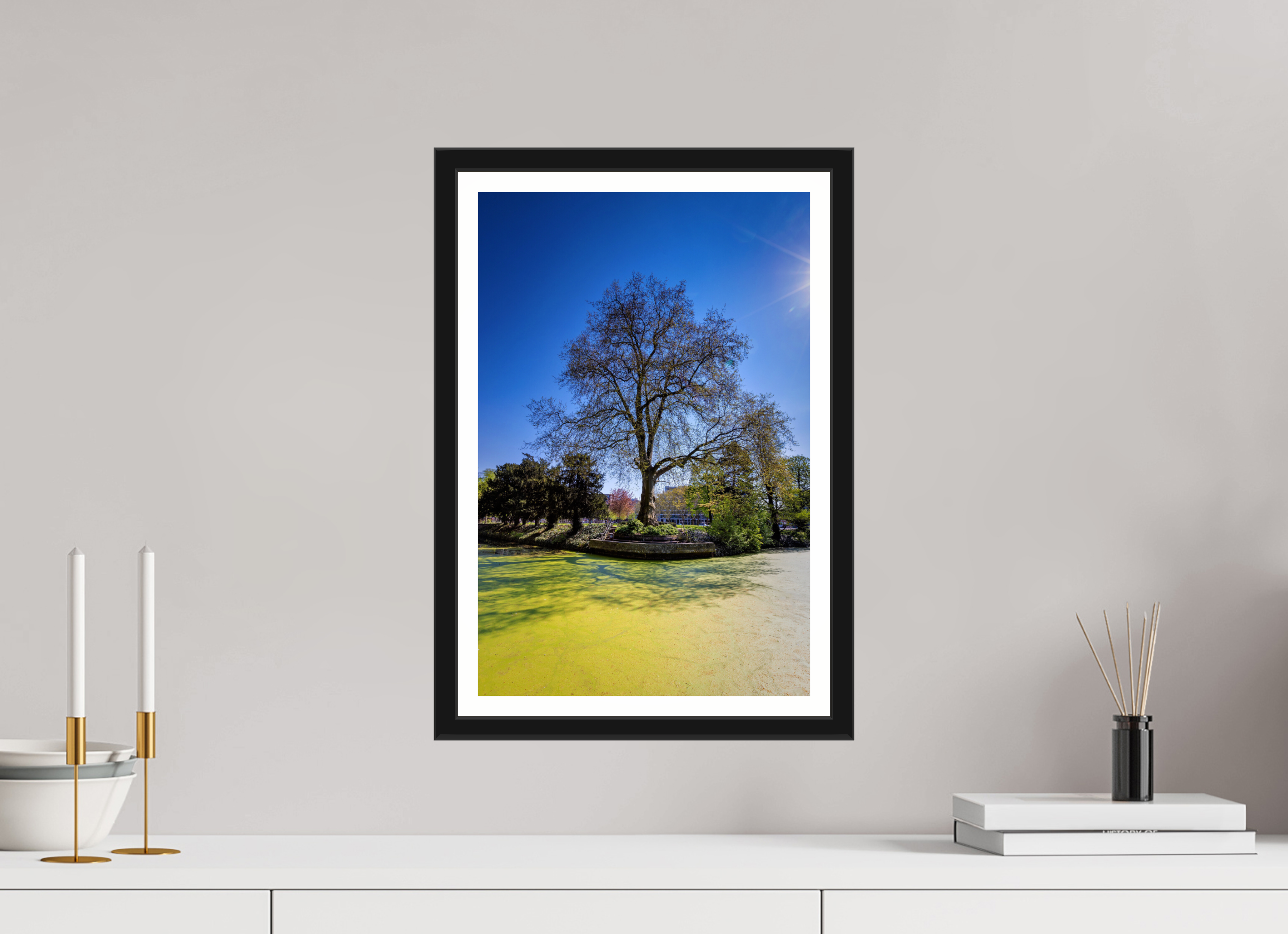 30 x 45 cm, Bern und Rand Baum Enegelenschanze