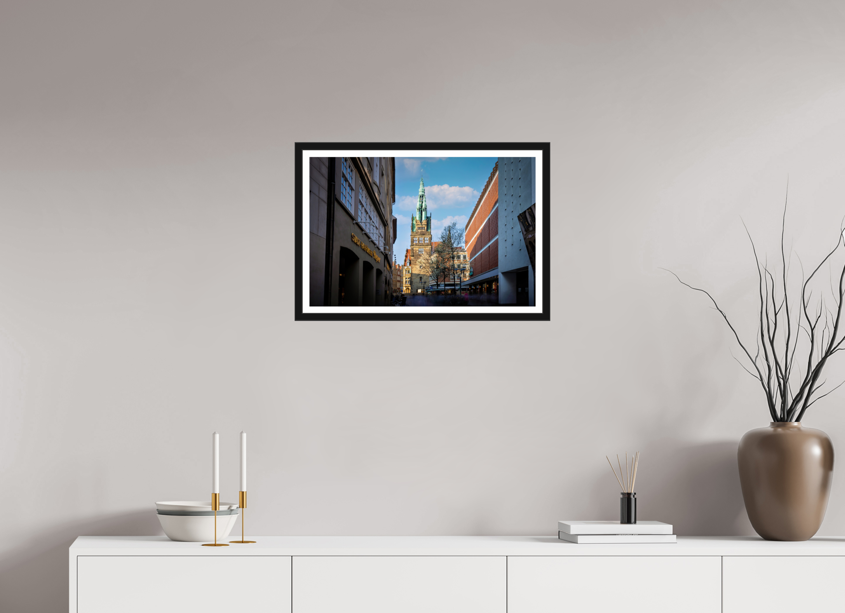 60 x 40 cm, Bern und Rand Der Stadthausturm