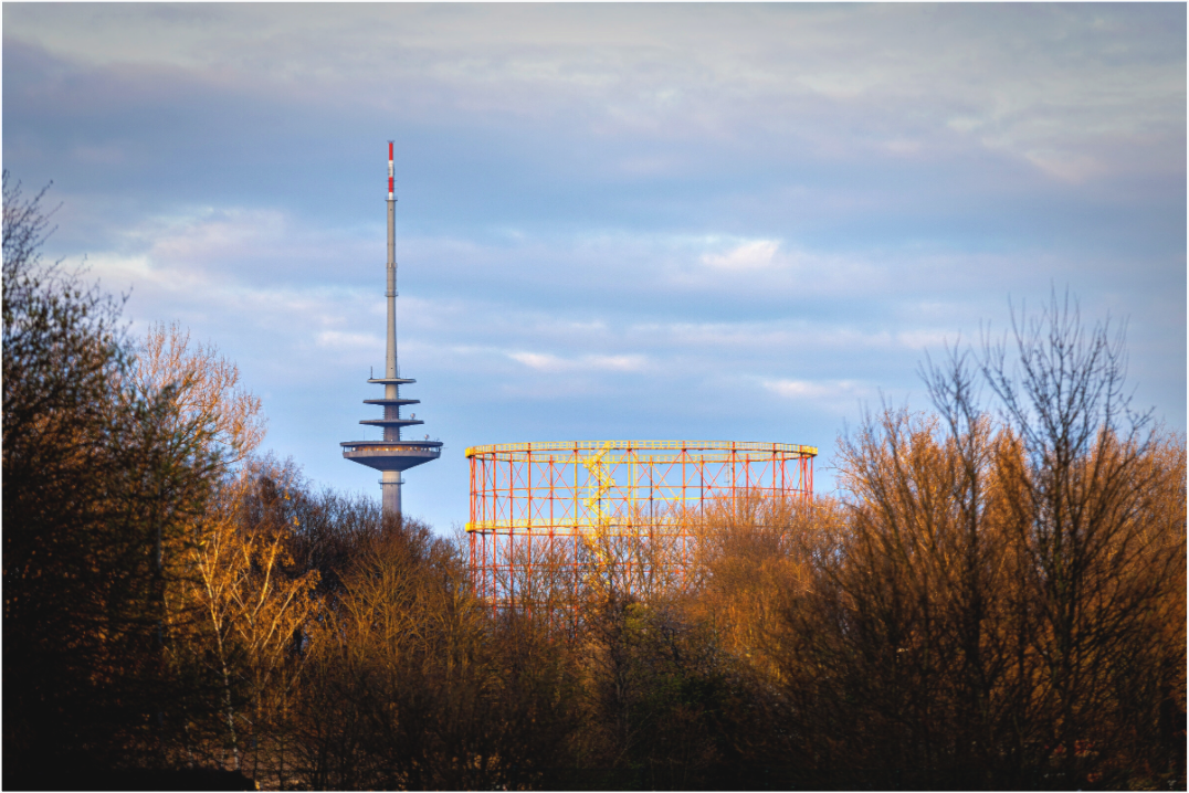 Main image Fernsehturm und Gasometer