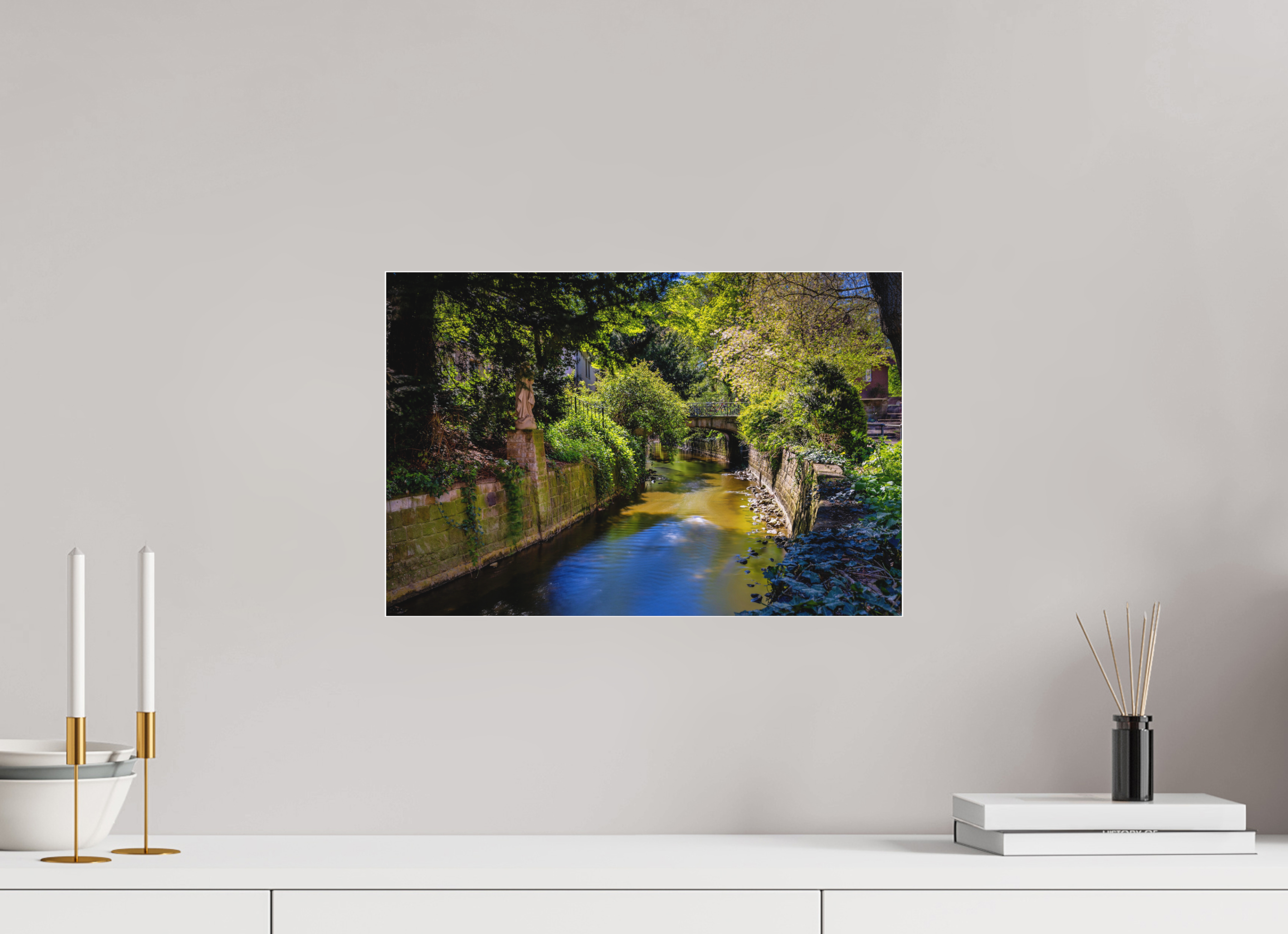 45 x 30 cm, Acrylglas Fine Art Pigmentdruck AA Seitengang