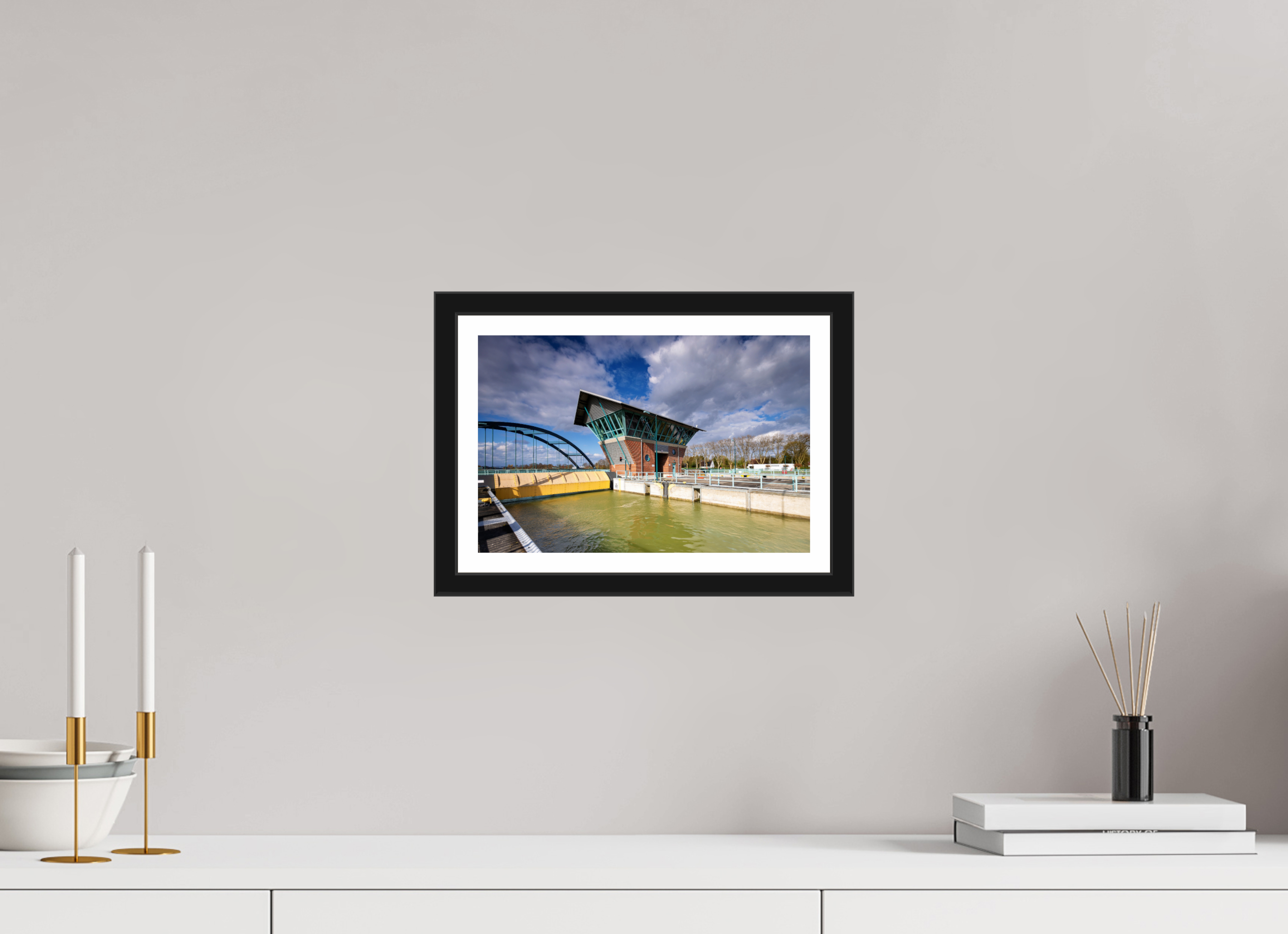 30 x 20 cm, Bern und Rand Die Schleuse - Der Tower
