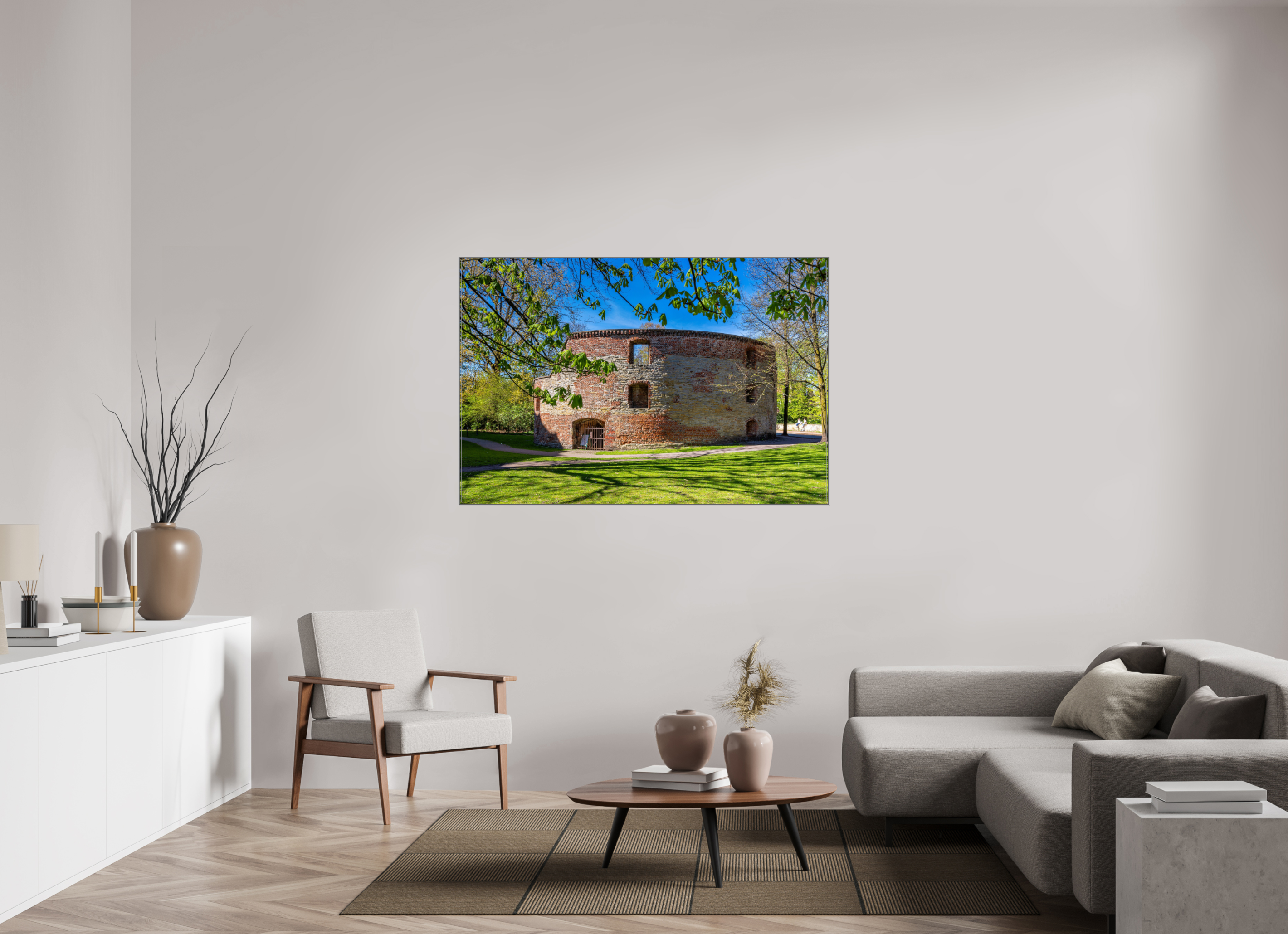 150 x 100 cm, Alurahmen 25mm Zwinger