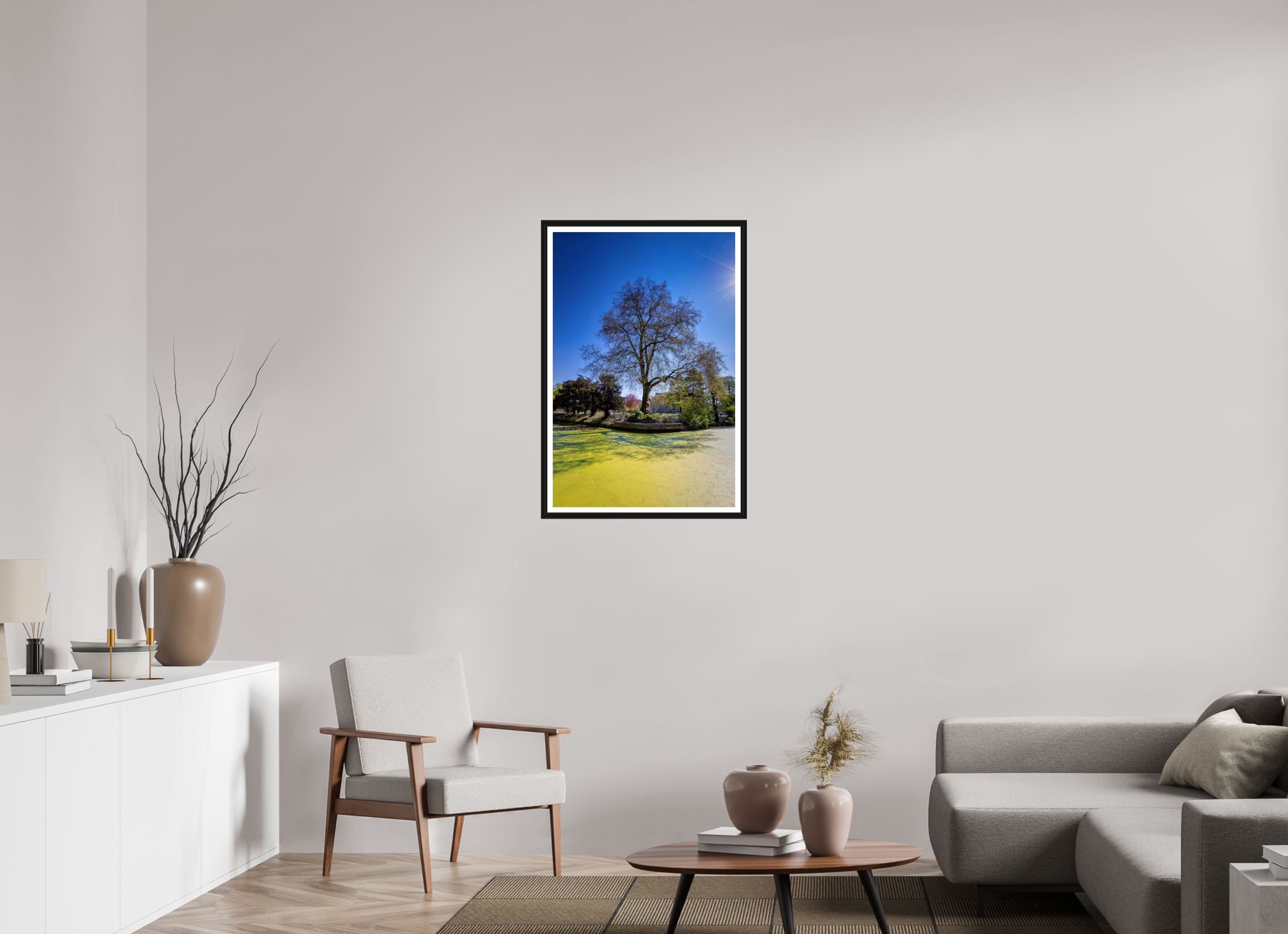 60 x 90 cm, Bern und Rand Baum Enegelenschanze
