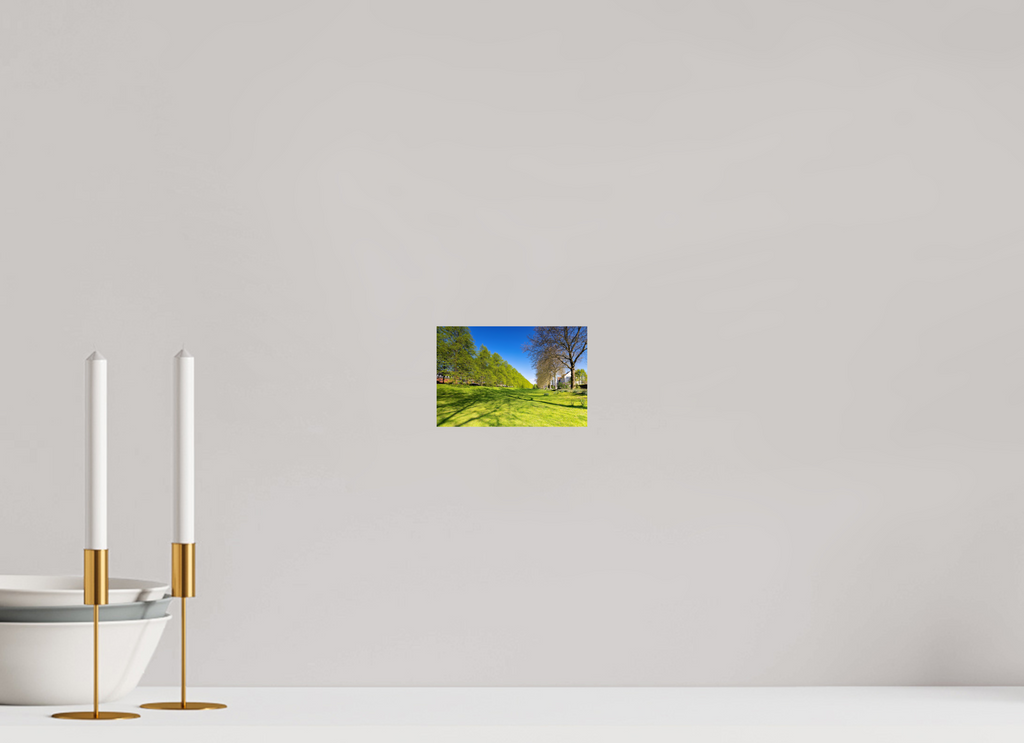 15 x 10 cm, Baryta - Fine Art Graben neben der Promenade