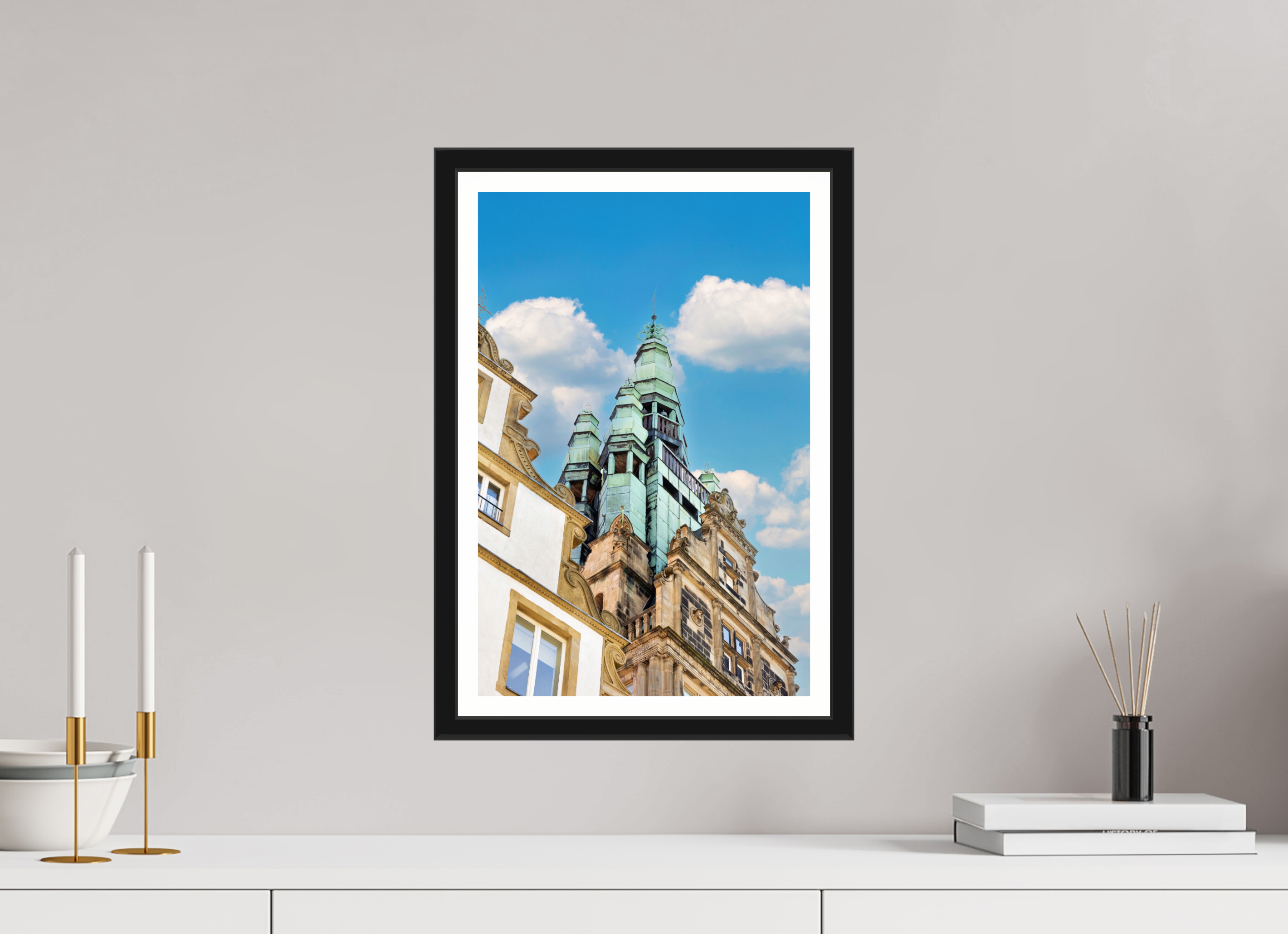 30 x 45 cm, Bern und Rand Der Stadthausturm im Hochformat