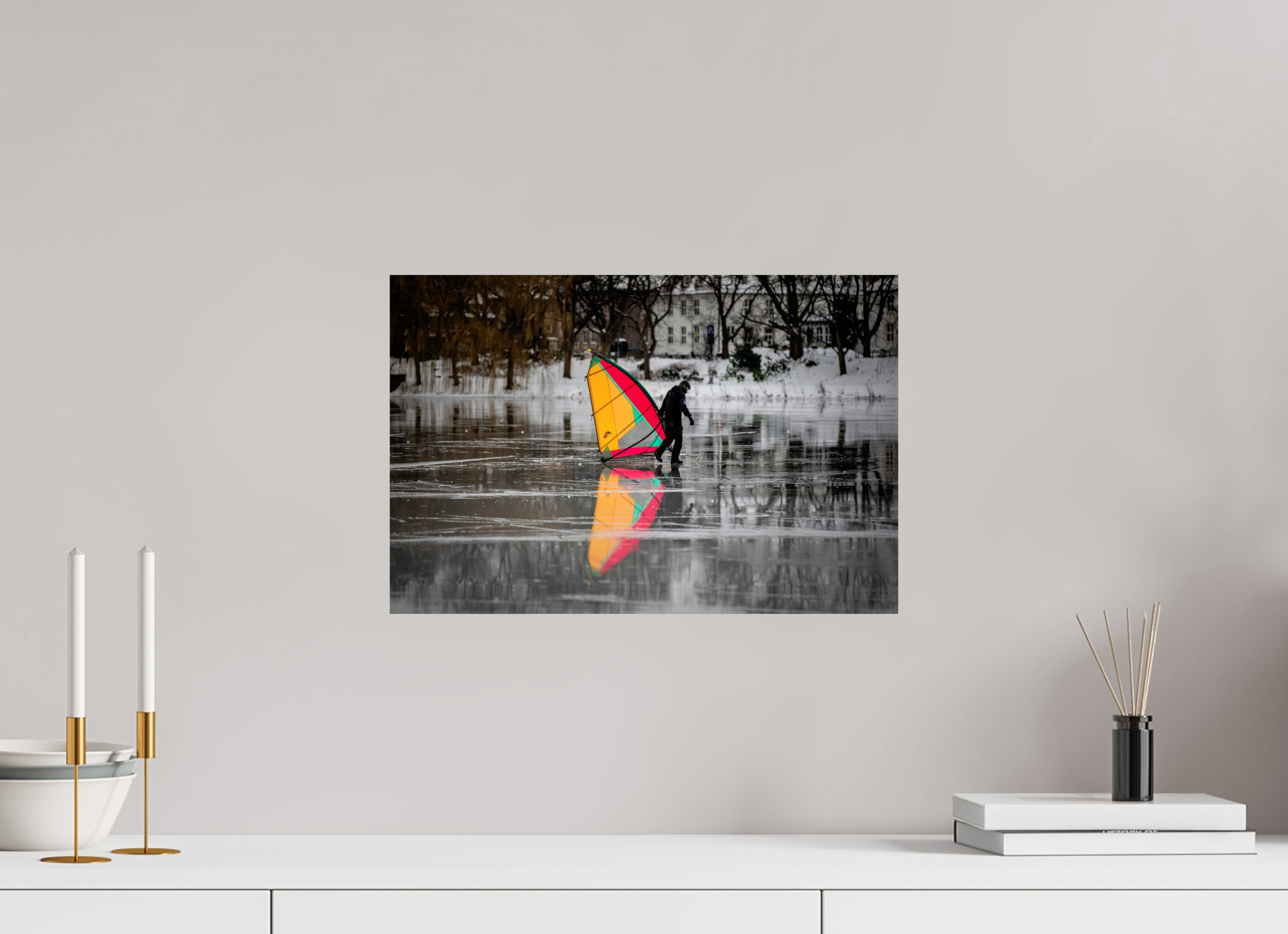 45 x 30 cm, Baryta - Fine Art Der Eissegler