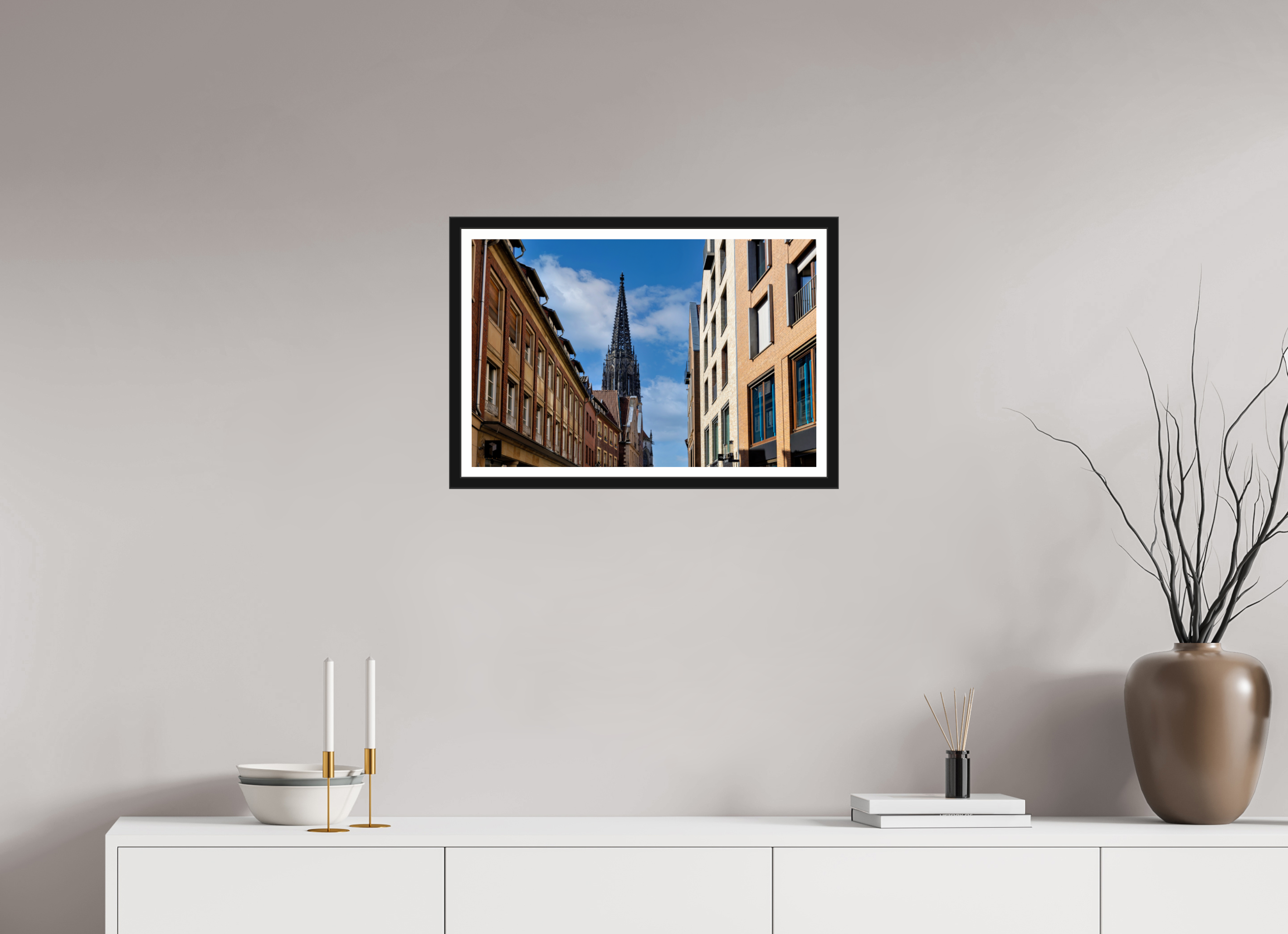 60 x 40 cm, Bern und Rand Lamberti von Hörsterstr