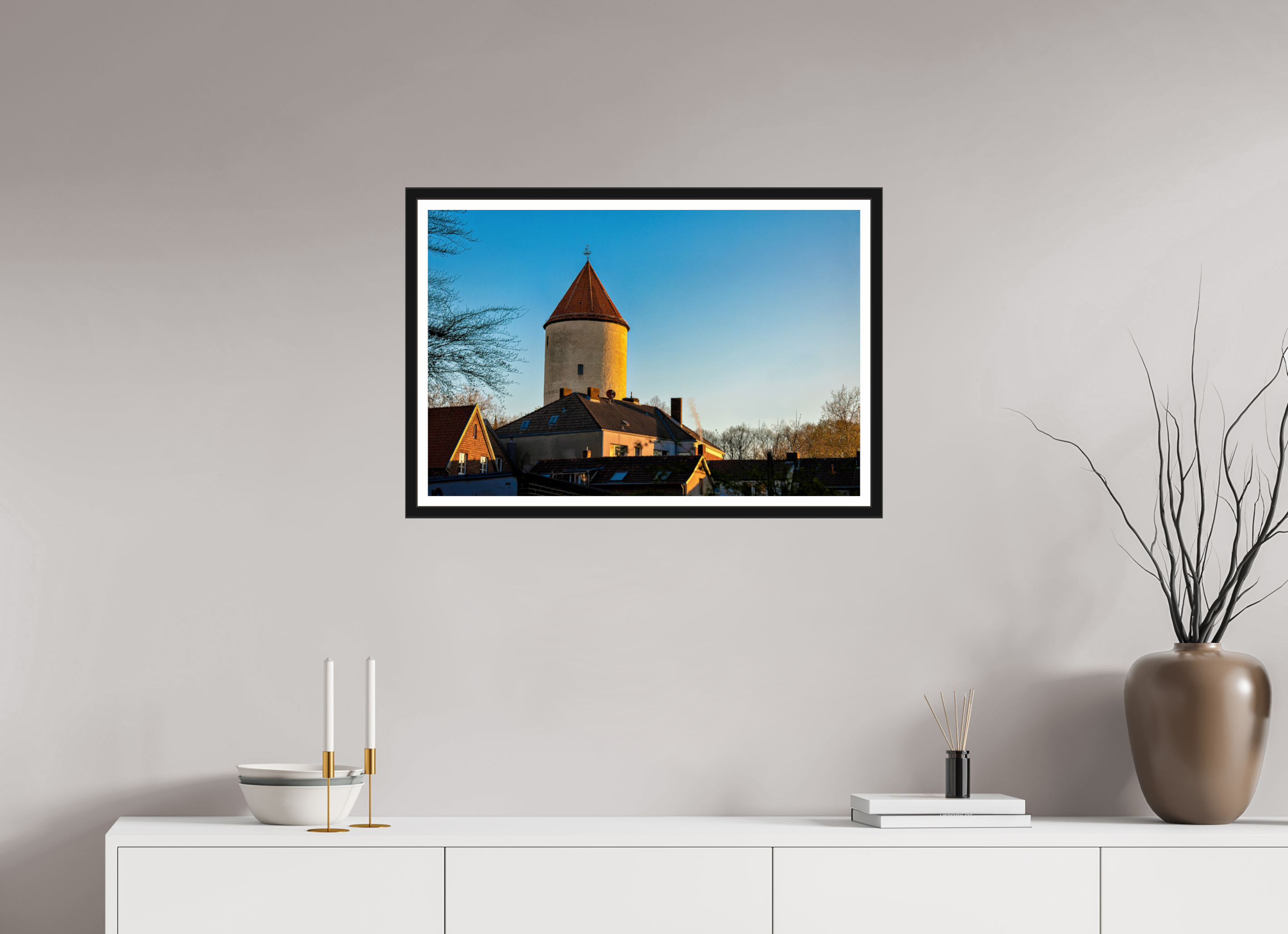 75 x 50 cm, Bern und Rand Buddenturm