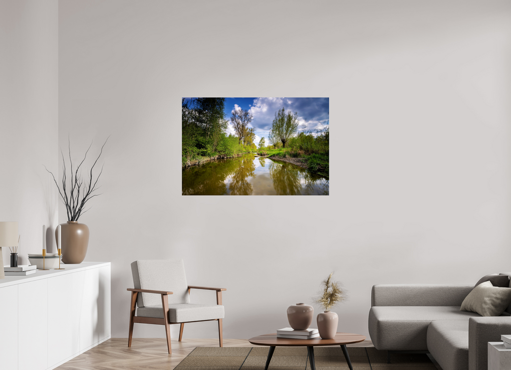 120 x 80 cm, Photo Print Under Acrylic Glass Aa Renaturierung