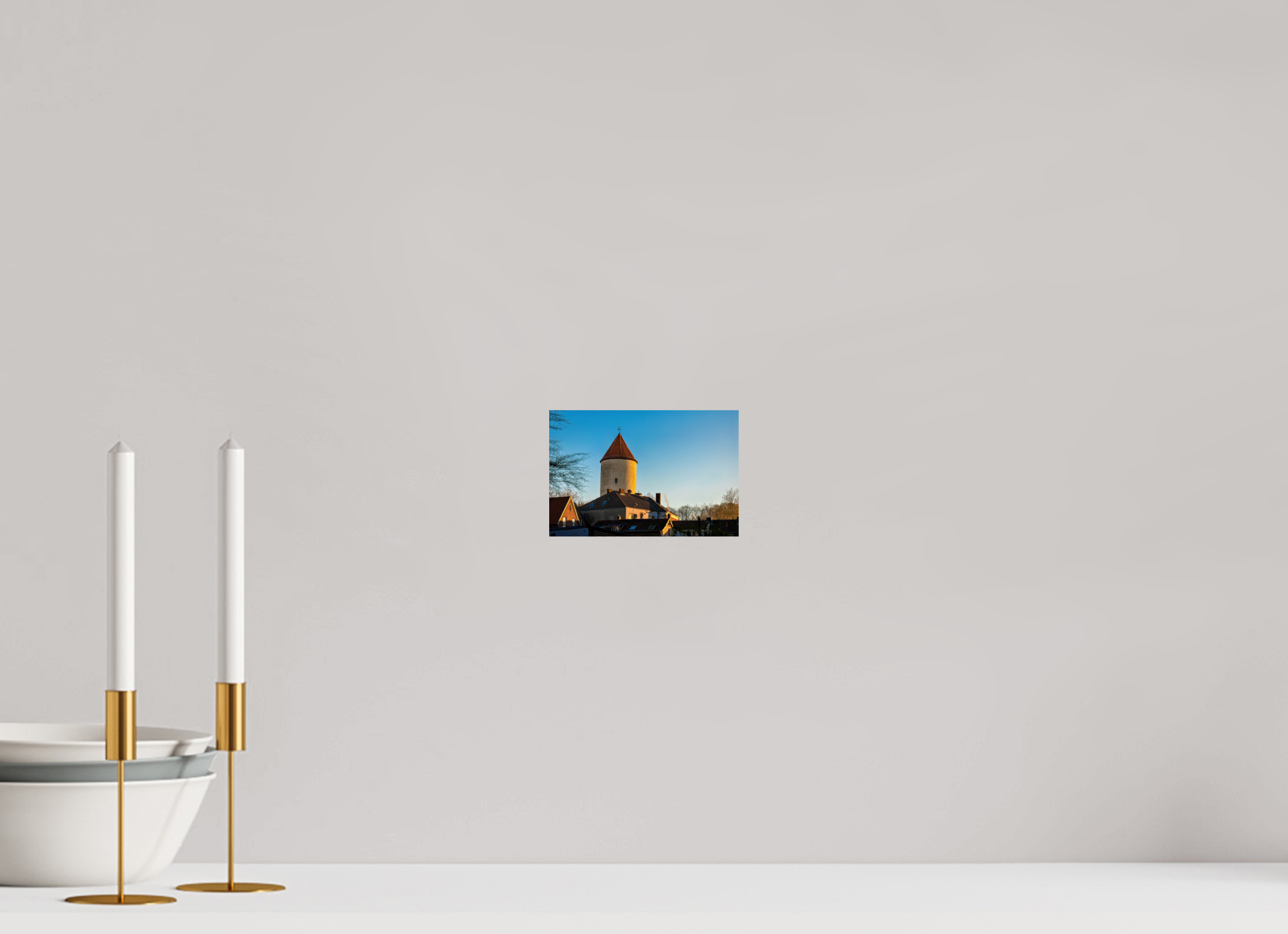 15 x 10 cm, Baryta - Fine Art Buddenturm