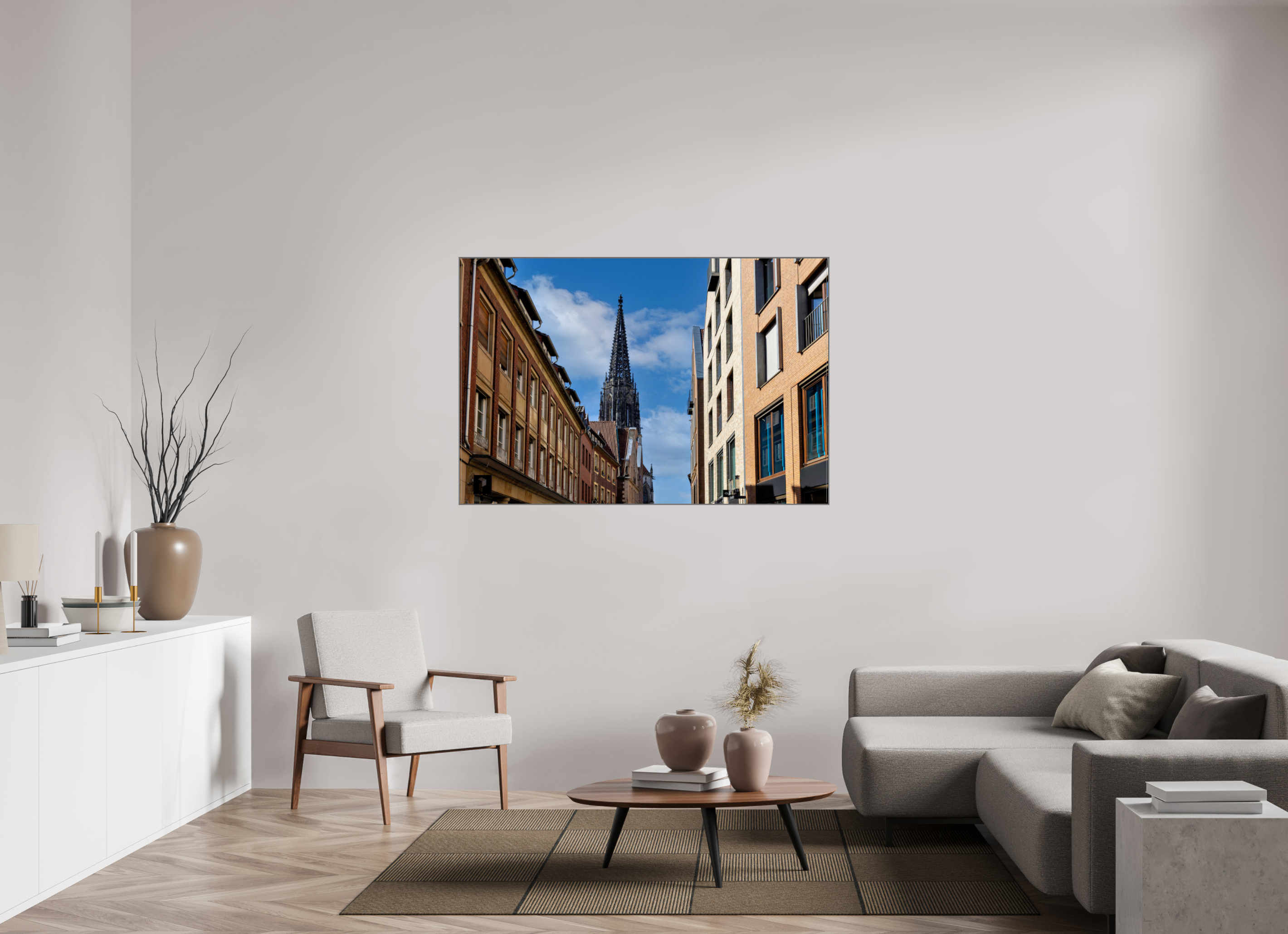 150 x 100 cm, Alurahmen 25mm Lamberti von Hörsterstr