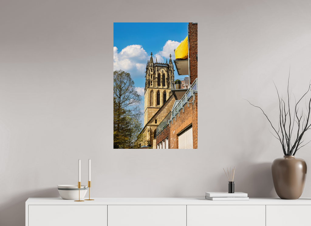 60 x 90 cm, Photo Print On Fuji Crystal DP II Überwasserkirche - im Hochformat