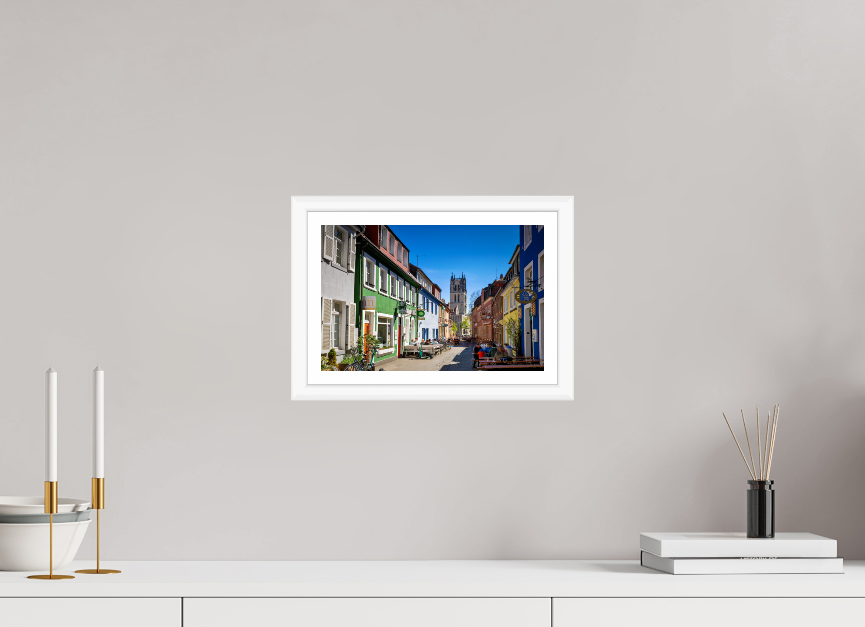 30 x 20 cm, Bern weiß und Rand Altstadt