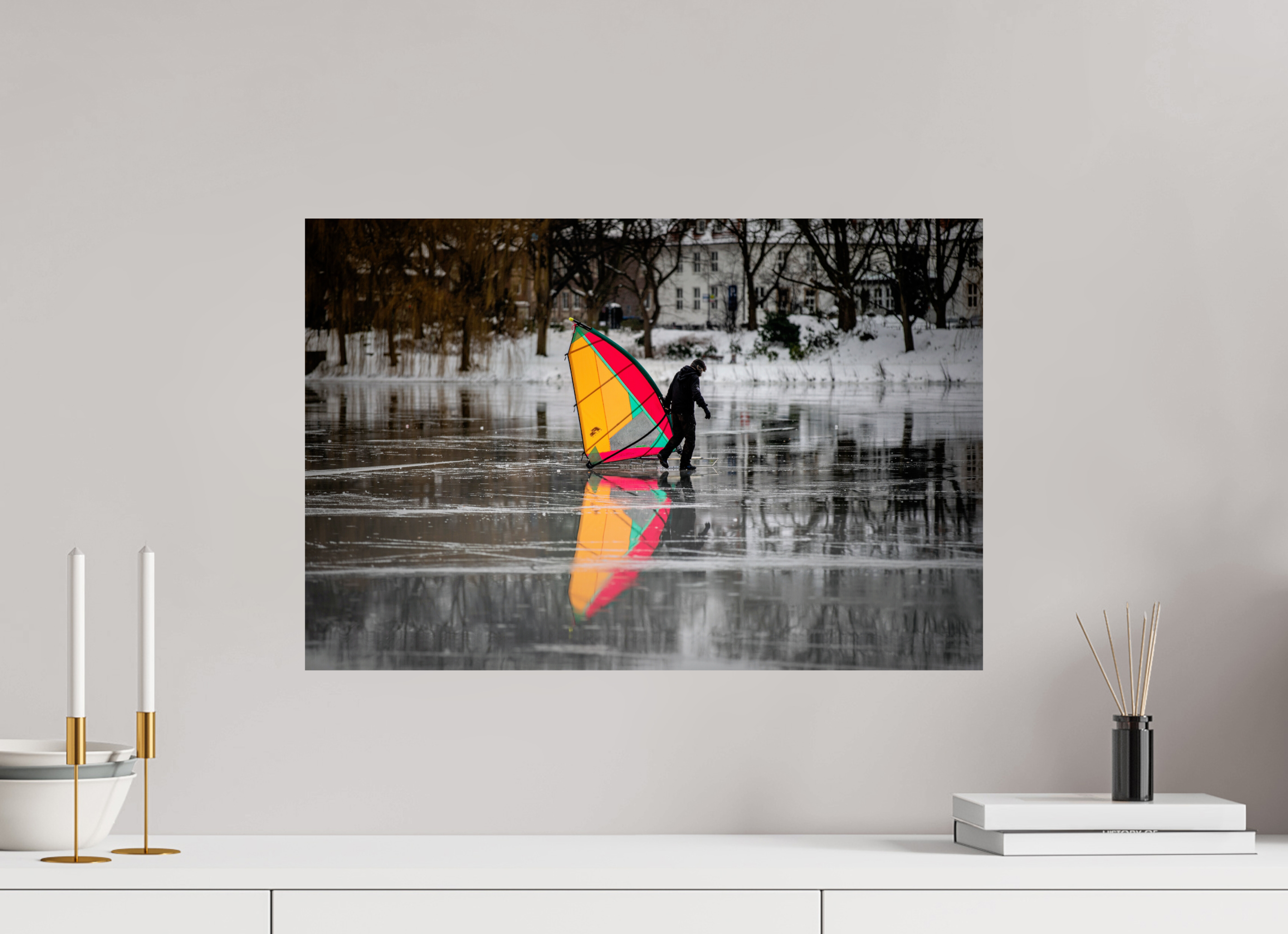 60 x 40 cm, Photo Print On Fuji Crystal DP II Der Eissegler