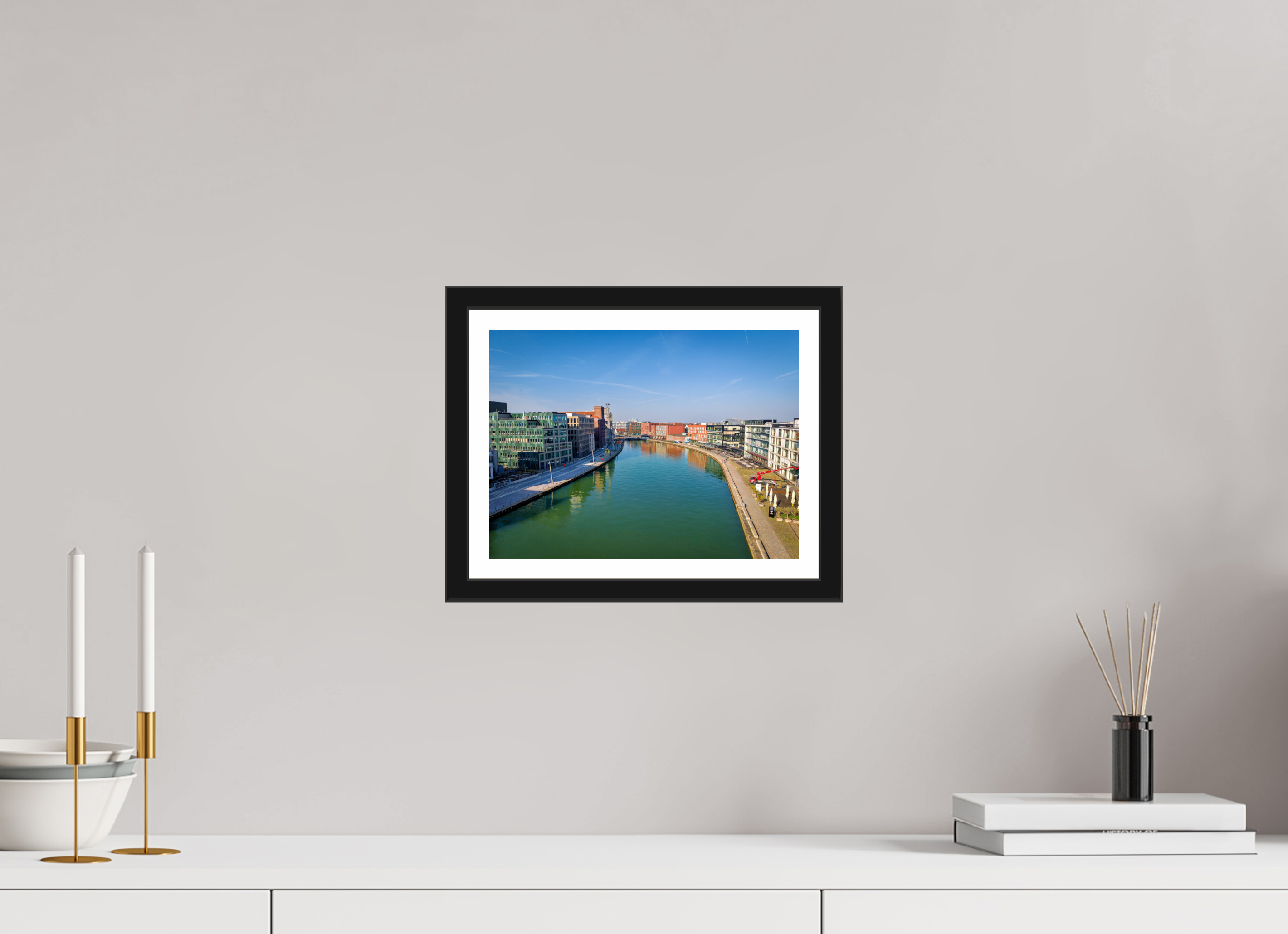28 x 21 cm, Bern und Rand Münster Hafen – Ruhe zwischen Stahl und Wasser