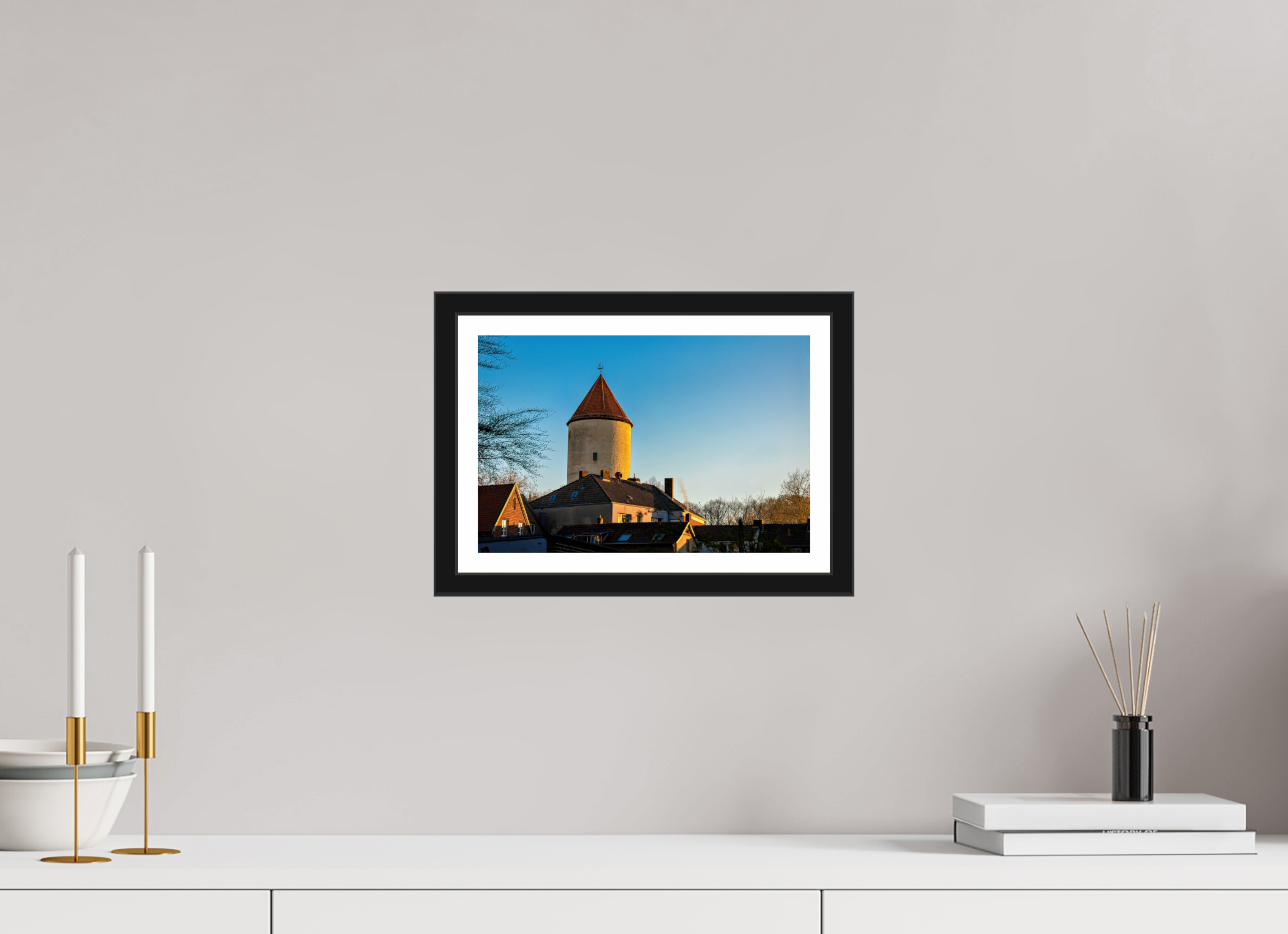 30 x 20 cm, Bern und Rand Buddenturm