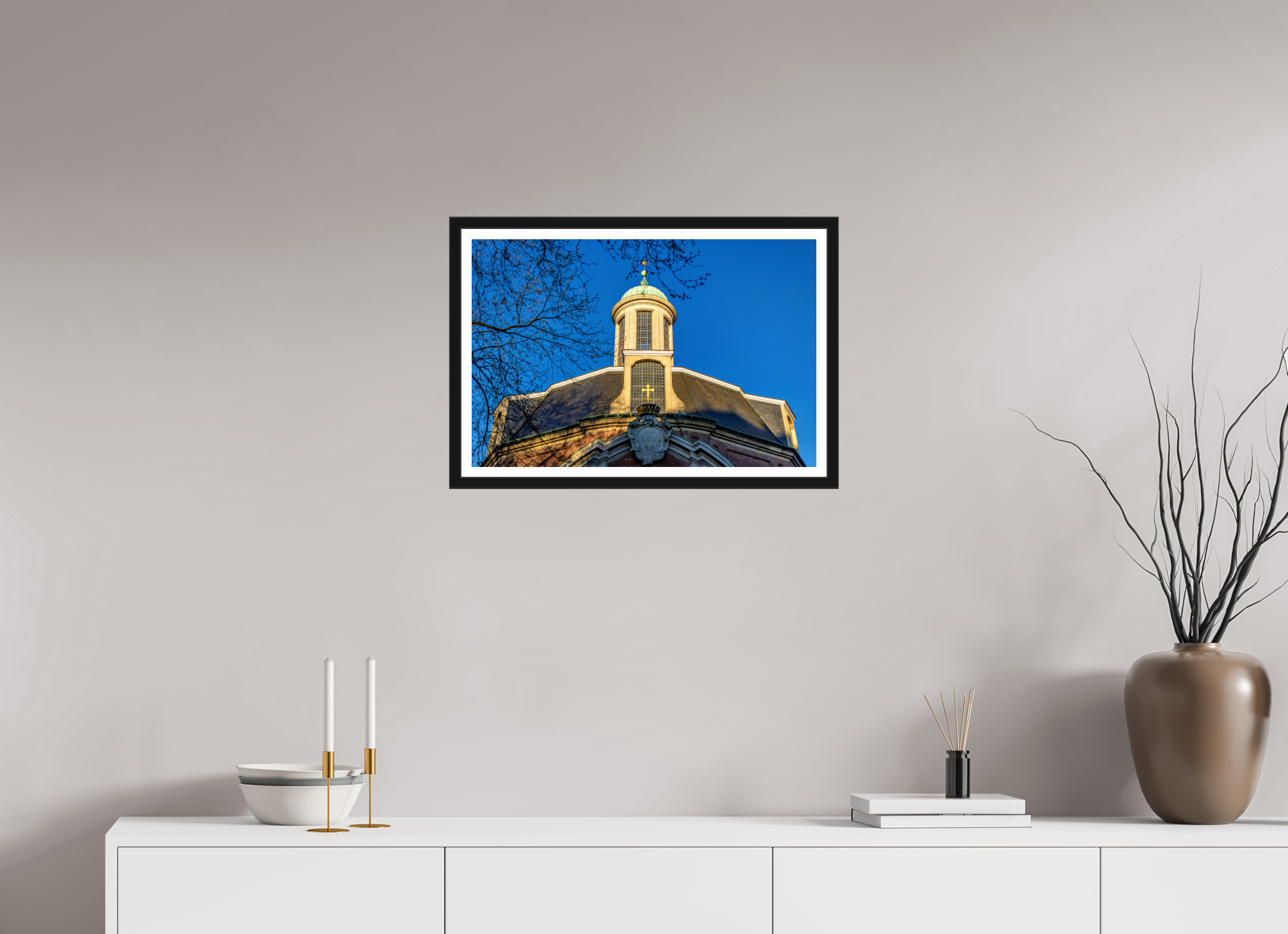 60 x 40 cm, Bern und Rand Clemeskirche