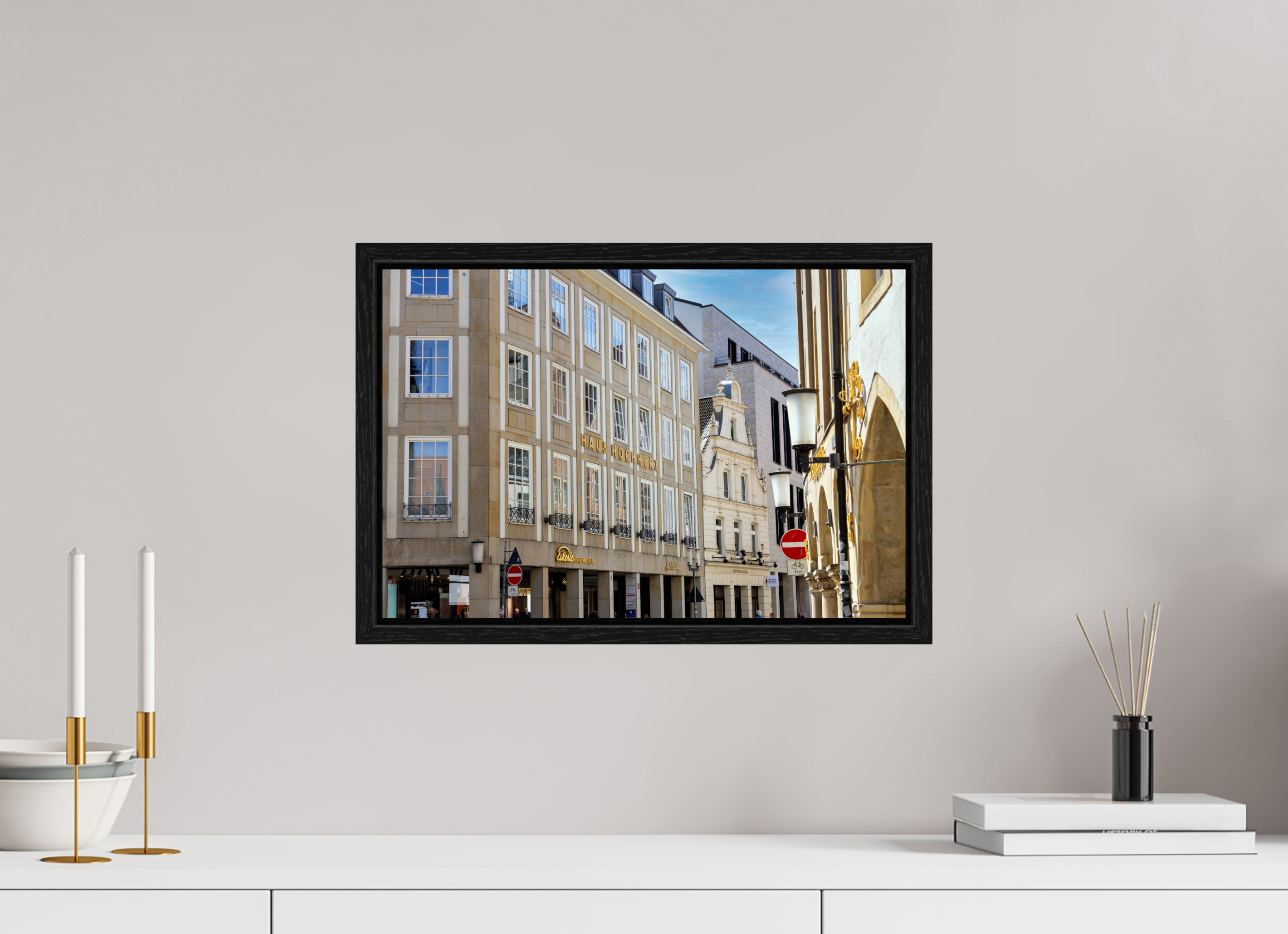 45 x 30 cm, Floater Frame Hochherz