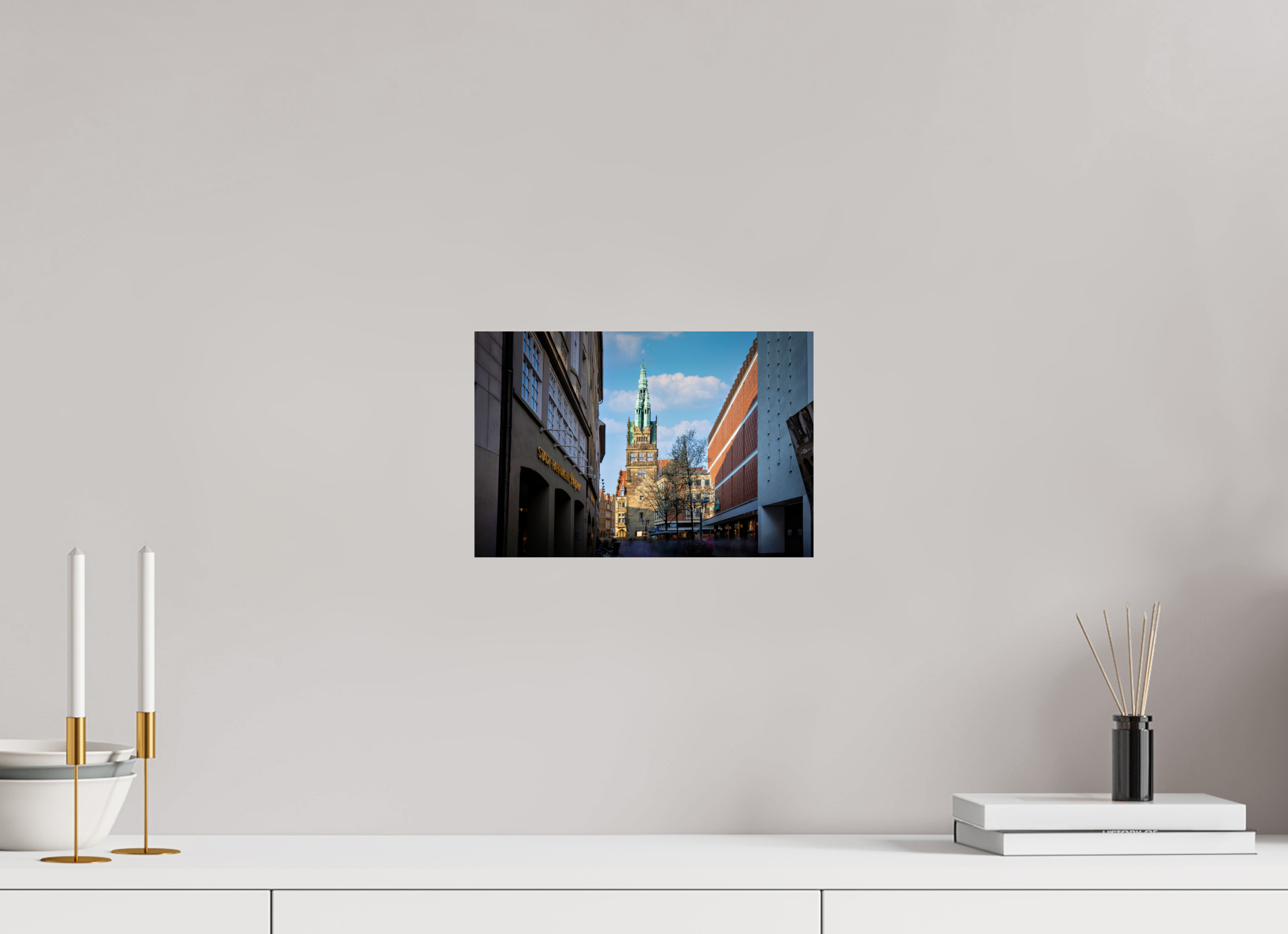 30 x 20 cm, Photo Print On Fuji Crystal DP II Der Stadthausturm