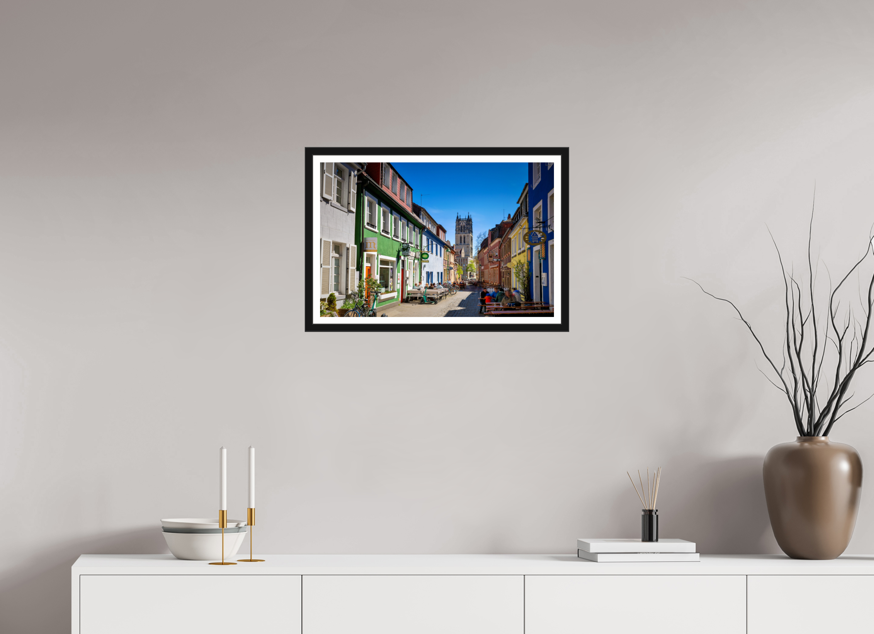60 x 40 cm, Bern und Rand Altstadt