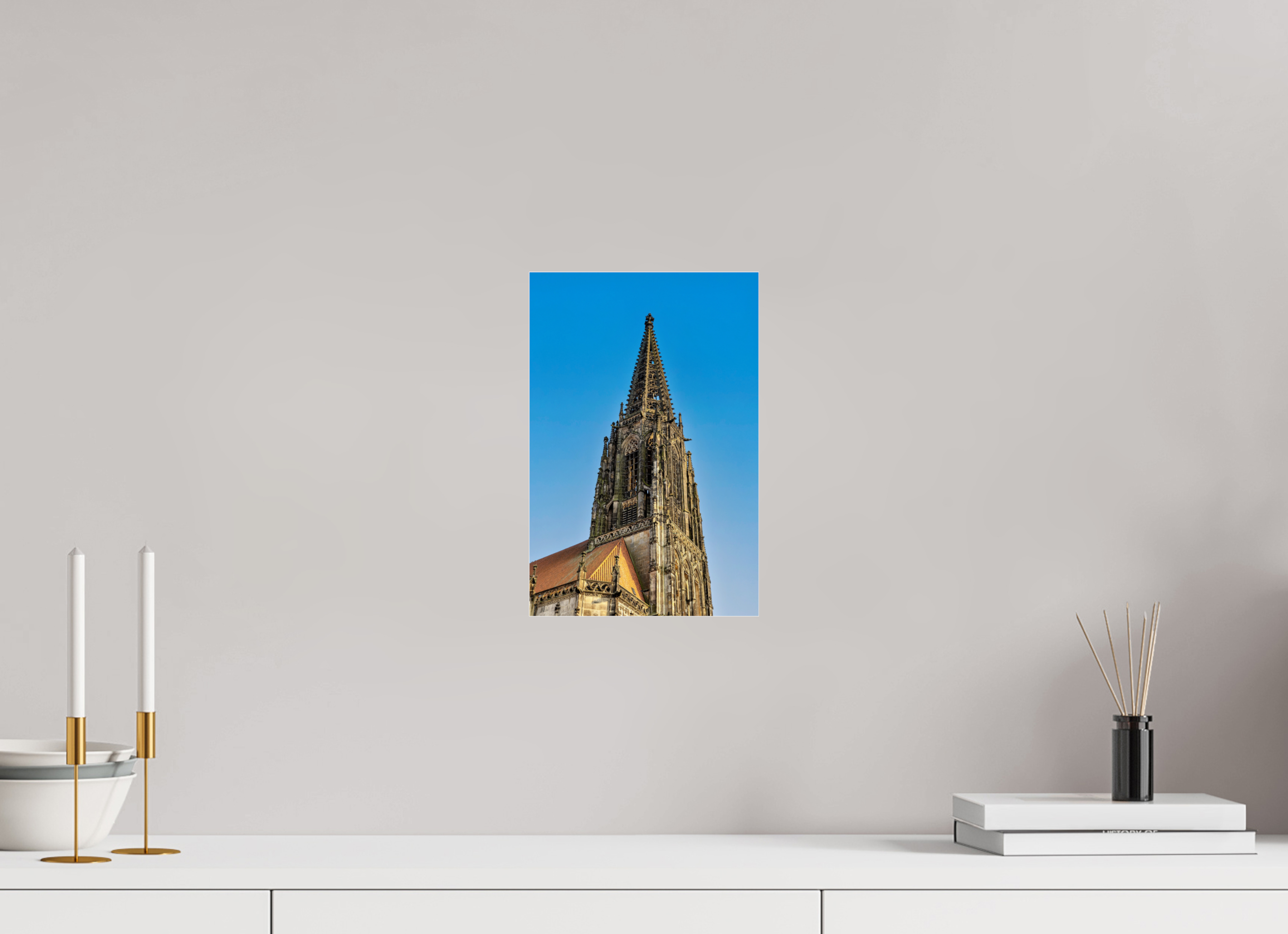 20 x 30 cm, Photo Print Under Acrylic Glass Lamberti Turm