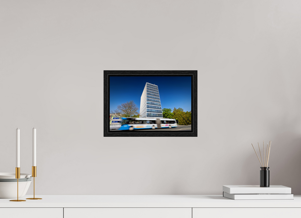 30 x 20 cm, Floater Frame Servatii mit Bus