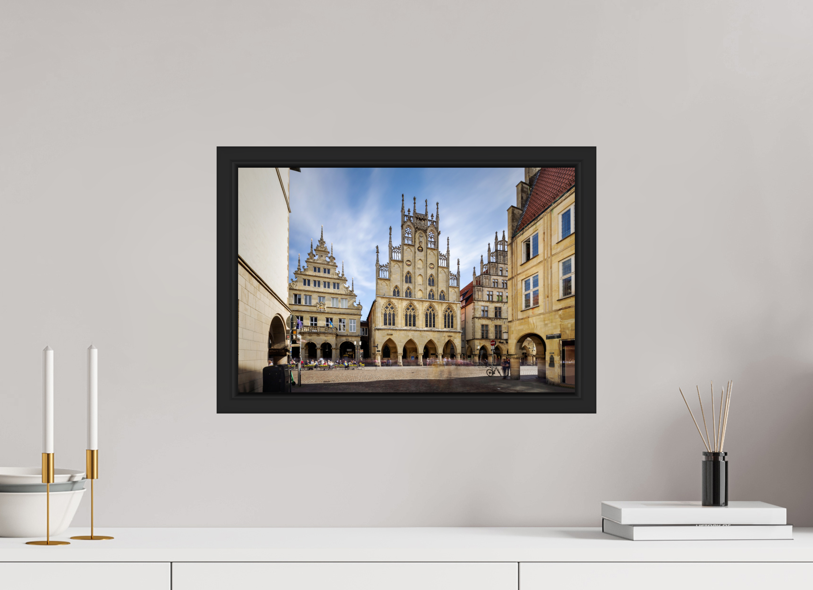 45 x 30 cm, Tokyo 20mm Schattenfuge 4mm Das Rathaus