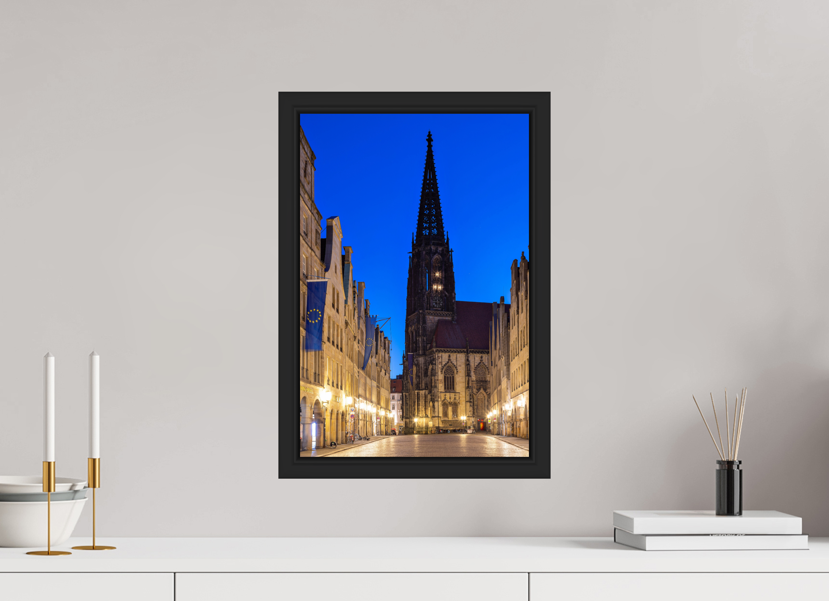 30 x 45 cm, Tokyo 20mm Schattenfuge 4mm Lamberti bei Nacht + Prinzipal