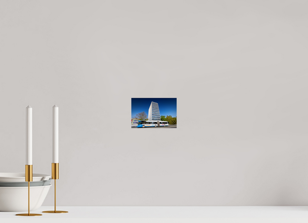 15 x 10 cm, Baryta - Fine Art Servatii mit Bus