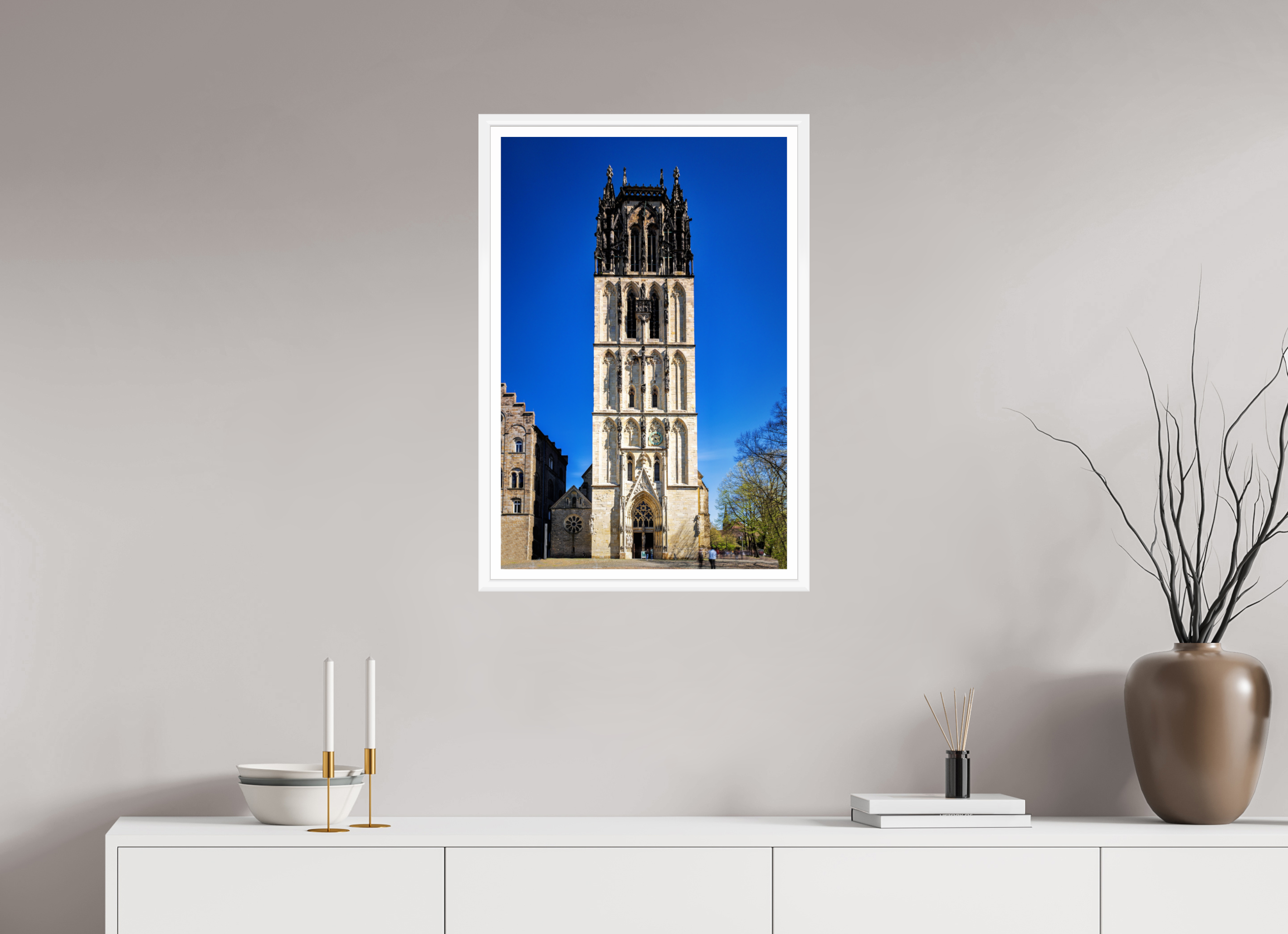50 x 75 cm, Bern weiß und Rand Überwasser Front