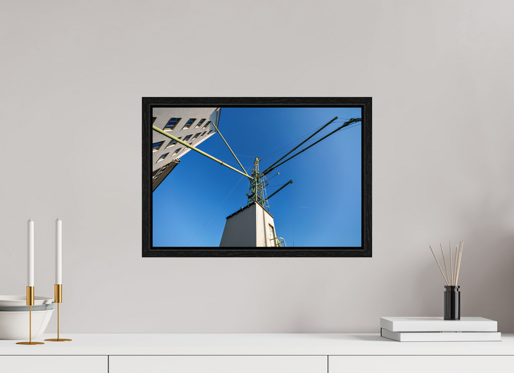 45 x 30 cm, Floater Frame Die Krake