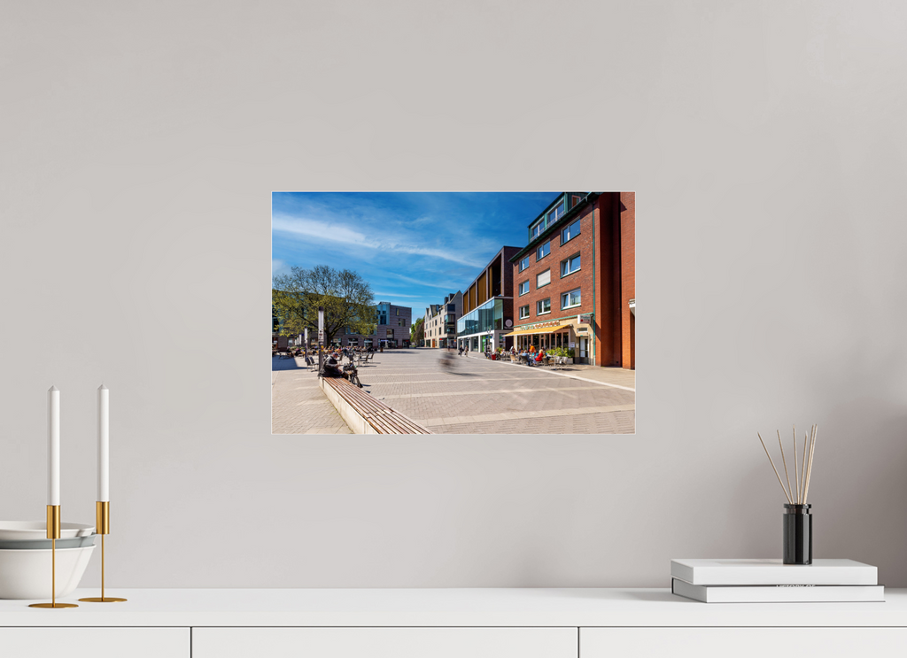 45 x 30 cm, Photo Print Under Acrylic Glass Stubengasse - Innenstadt